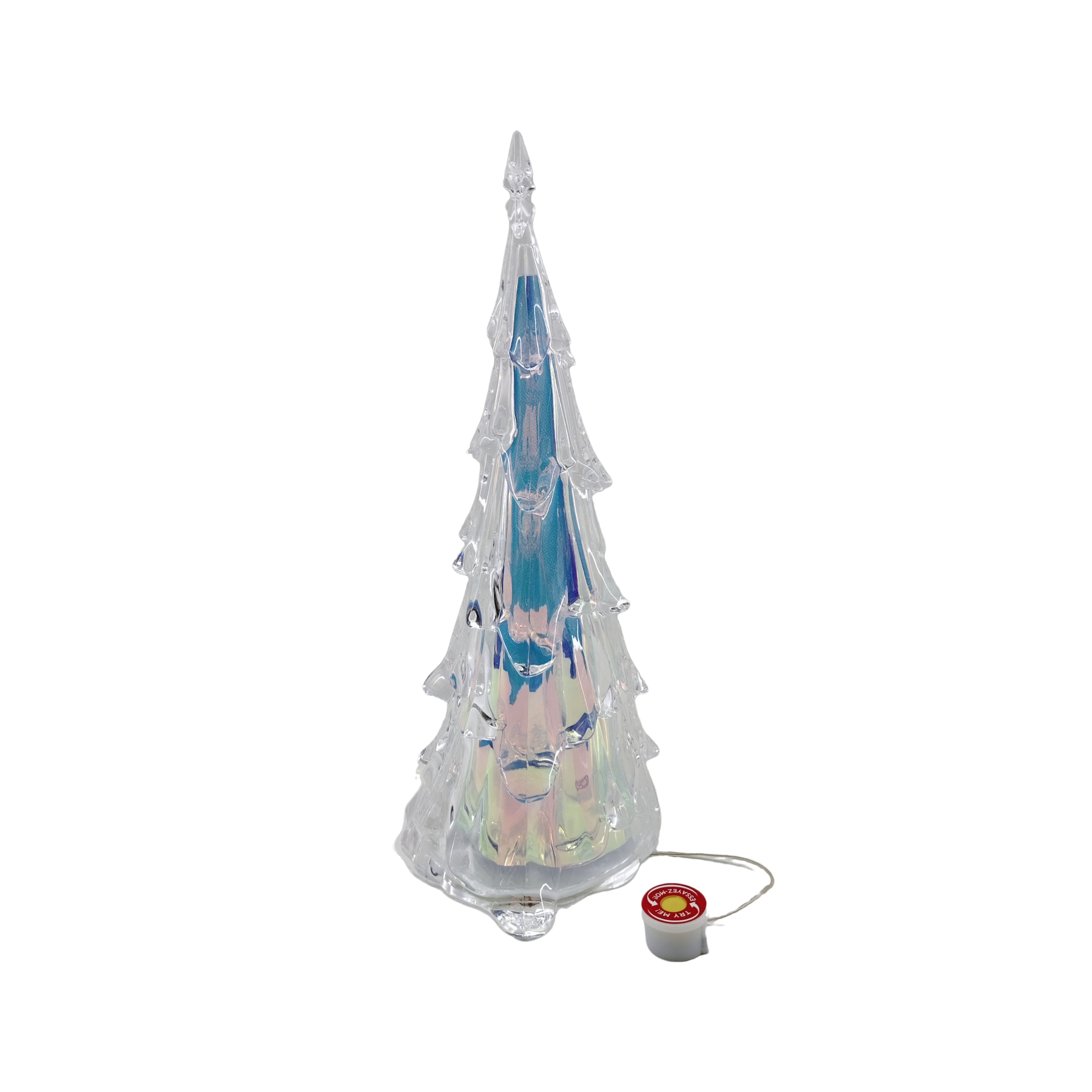 13&#x22; LED Acrylic Tree Tabletop D&#xE9;cor by Ashland&#xAE;