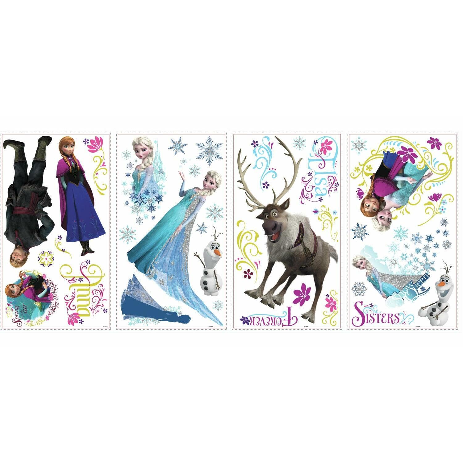 RoomMates Disney Frozen Peel & Stick Wall Decals