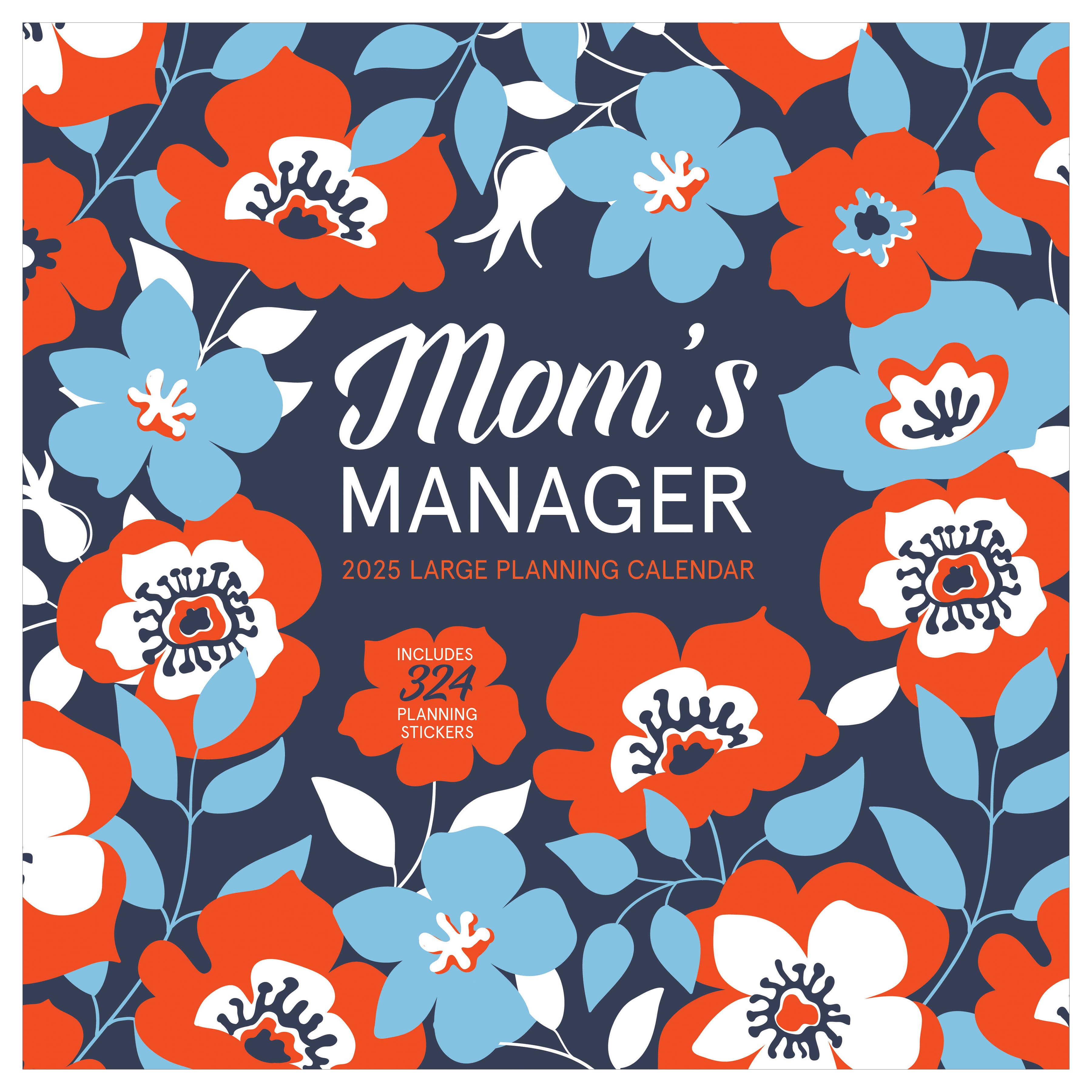 TF Publishing 2025 Mom&#x27;s Manager Wall Calendar