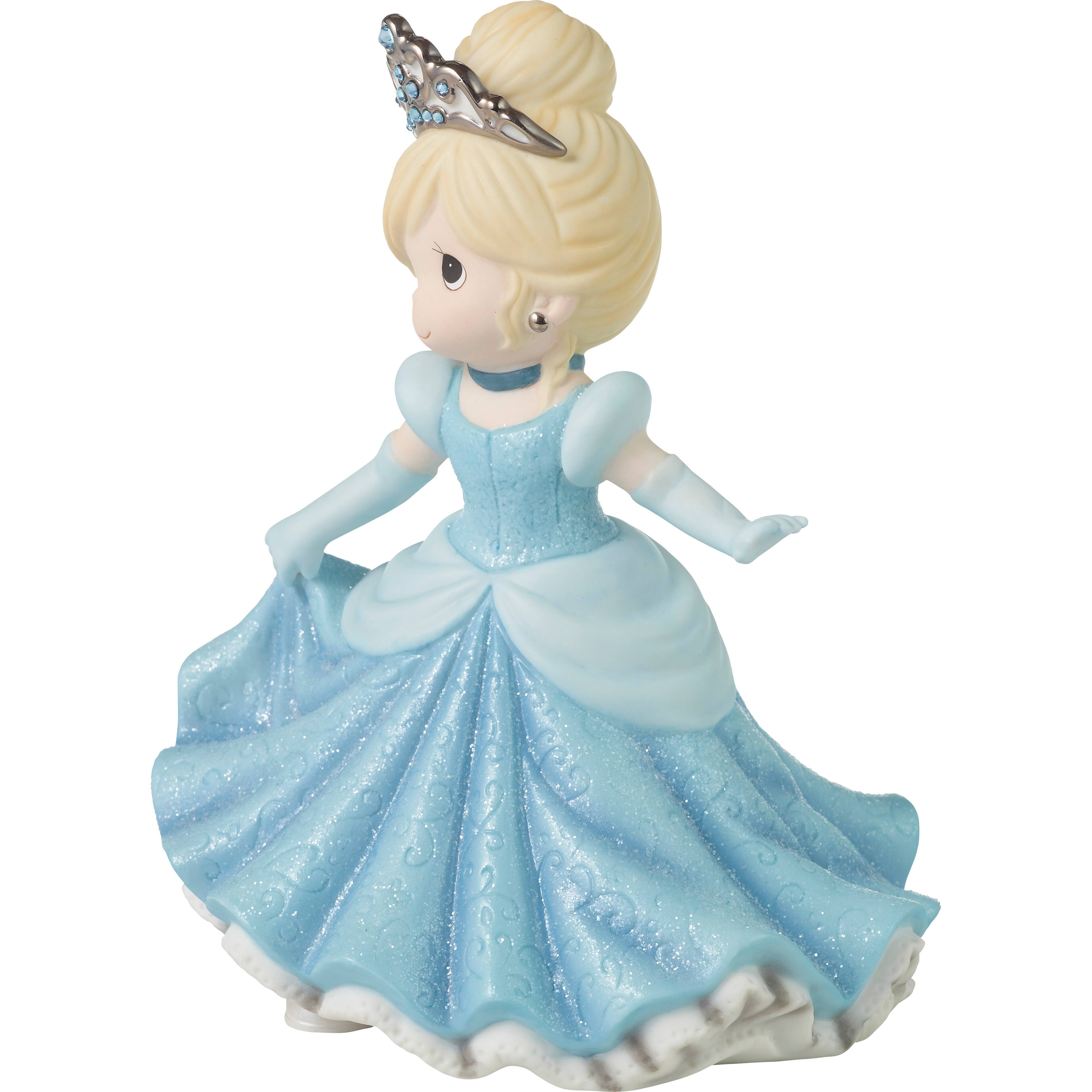 Precious Moments 7.25&#x22; Disney&#xAE; 100th Anniversary Limited Edition Cinderella Bisque Porcelain Figurine