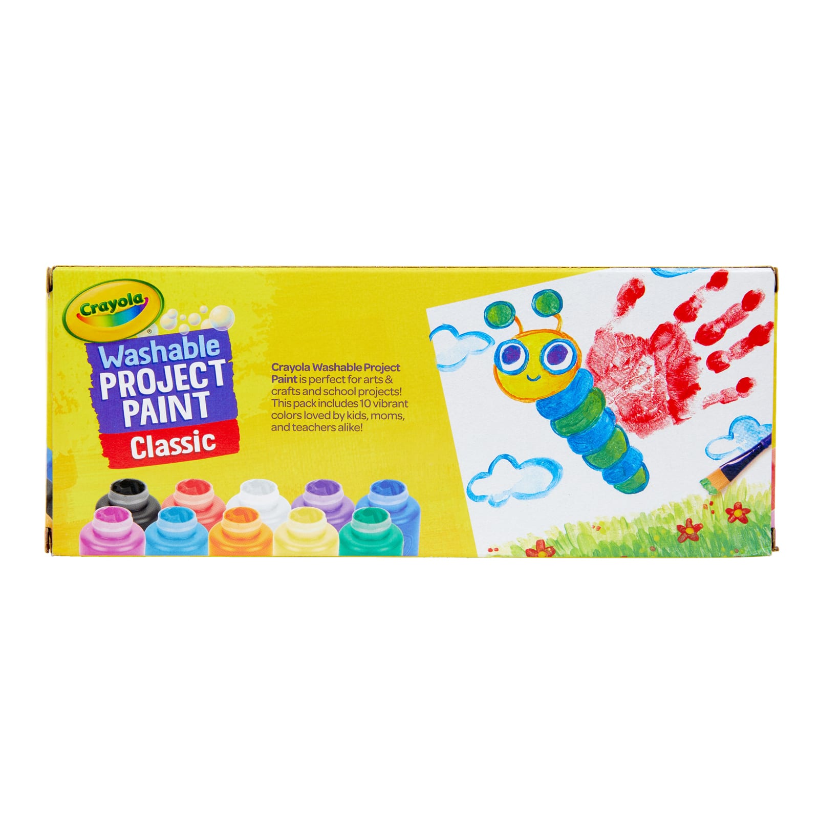 Crayola Washable Kids Paint Set – 10 Classic Colors - Quality Art, Inc.  School and Fine Art Supplies