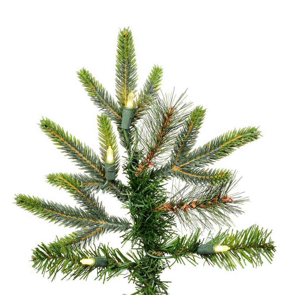 6ft. Pre-Lit Shawnee Fir Artificial Christmas Tree, Warm White LED Dura-Lit Lights