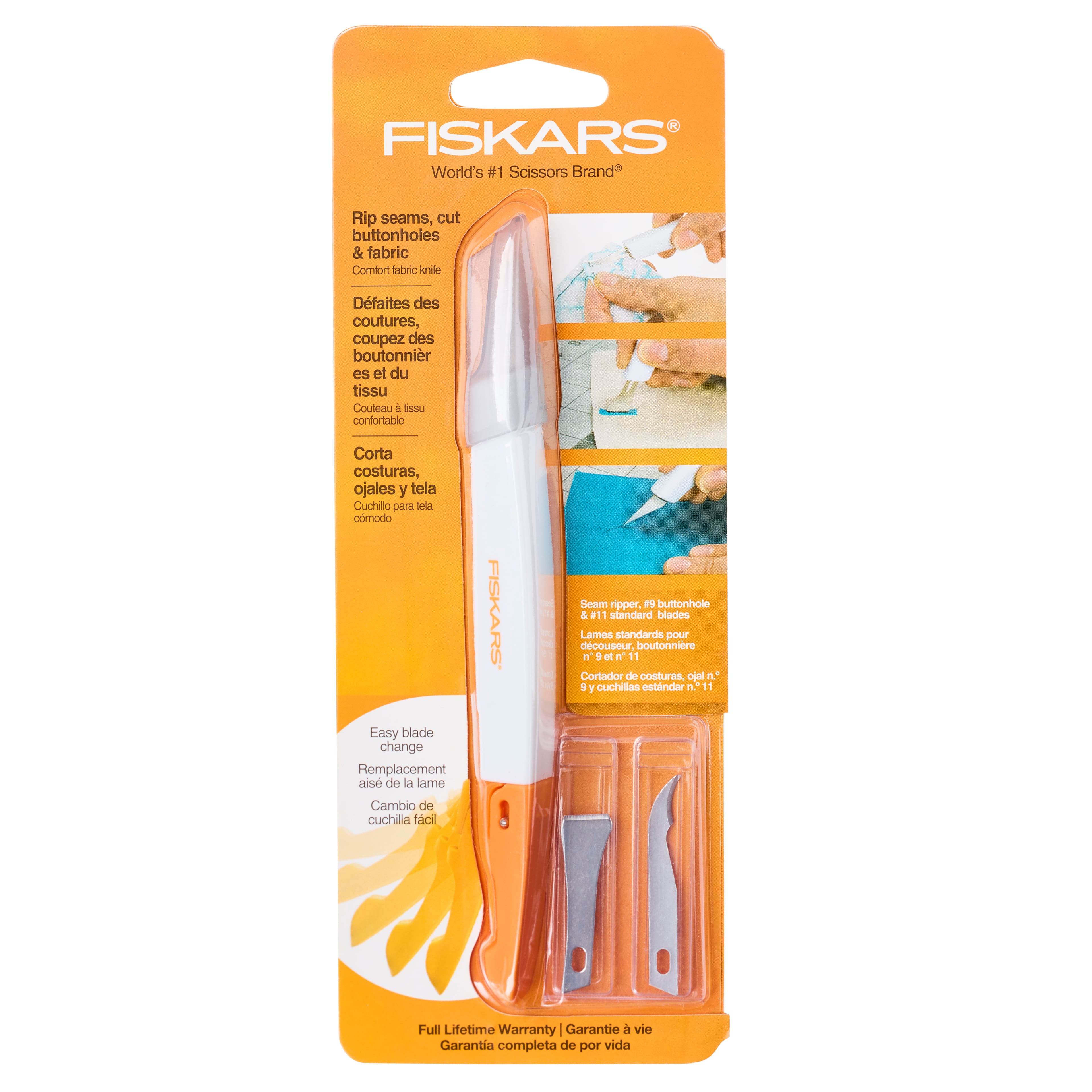 6 Pack: Fiskars® Easy Blade Change Fabric Knife
