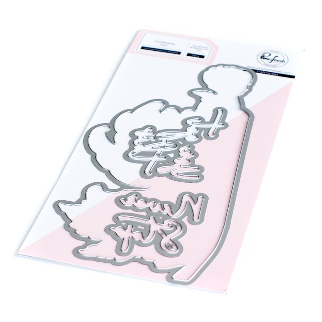 Pinkfresh Studio Chrysanthemum Slimline Die Set