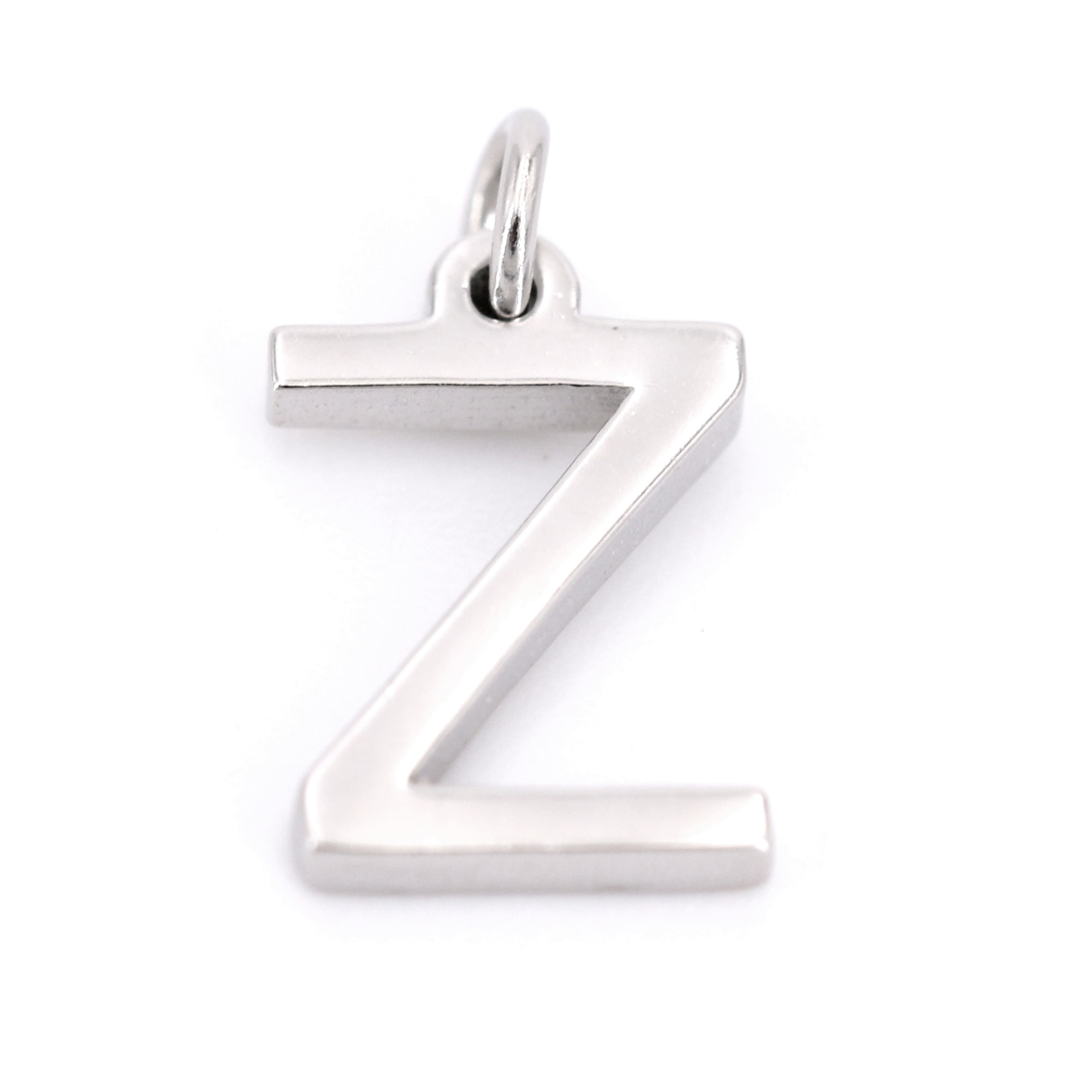 12 Pack: Sterling Silver Alphabet Charm by Bead Landing™
