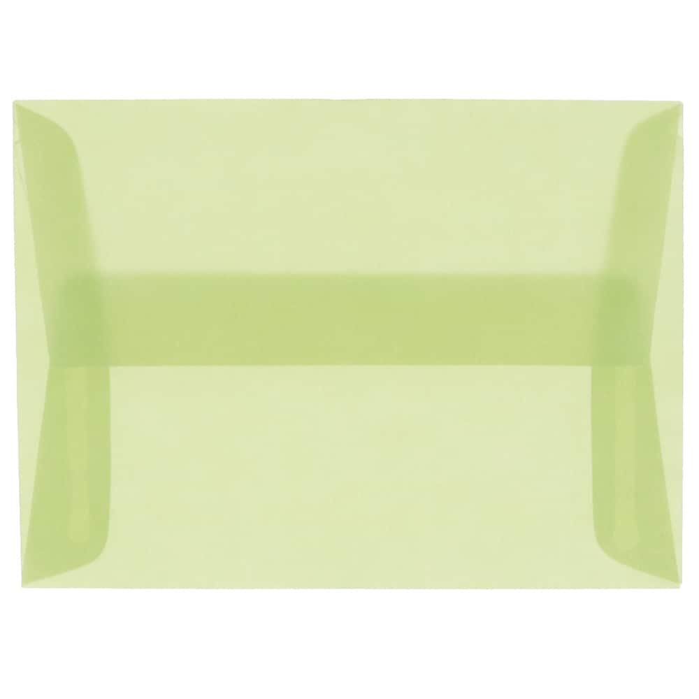 JAM Paper A10 Translucent Vellum Invitation Envelopes, 50ct.