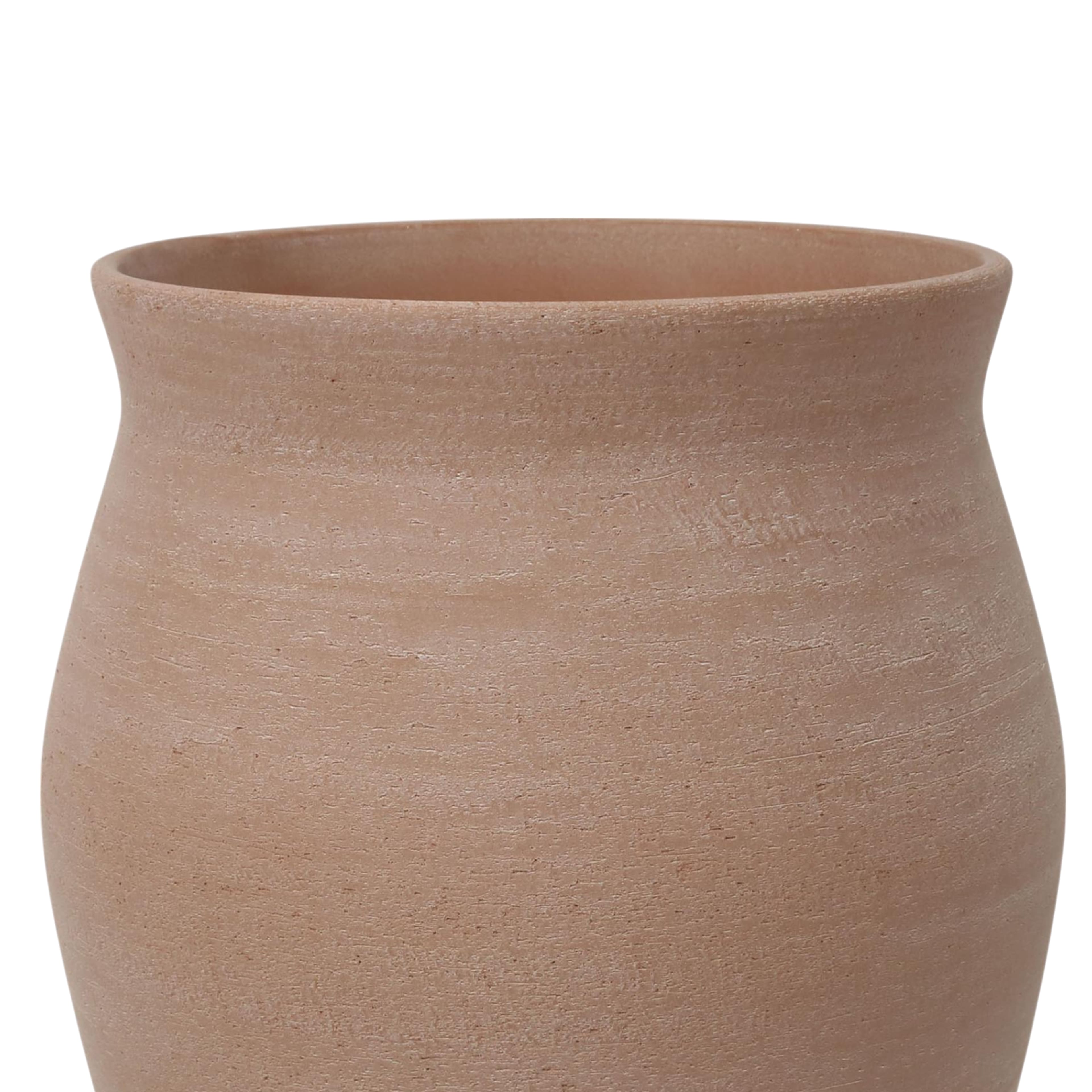 9.5" Beige Ceramic Pot by Ashland®