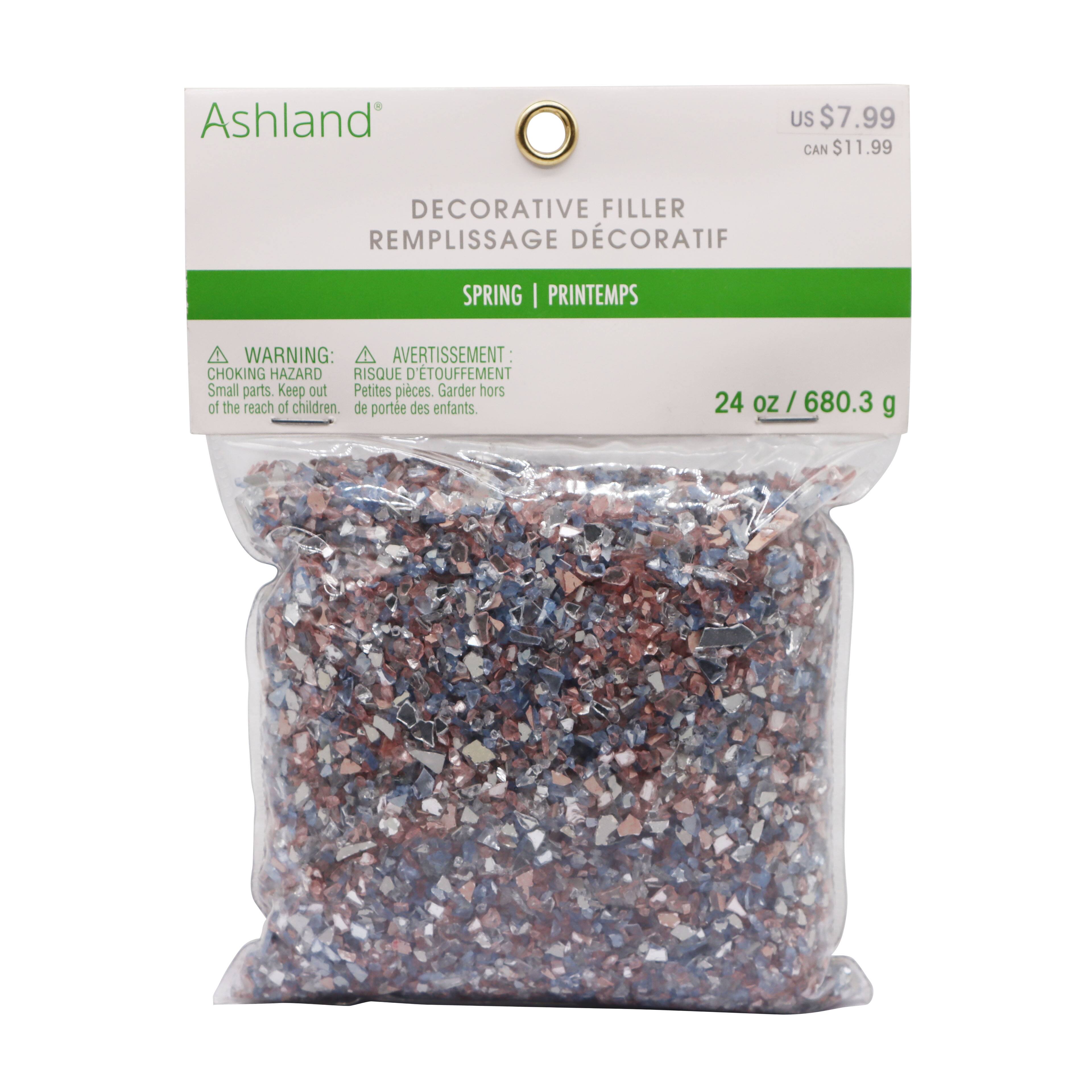 Pink Blue Crushed Glass Filler By Ashland Michaels   10707540 1 