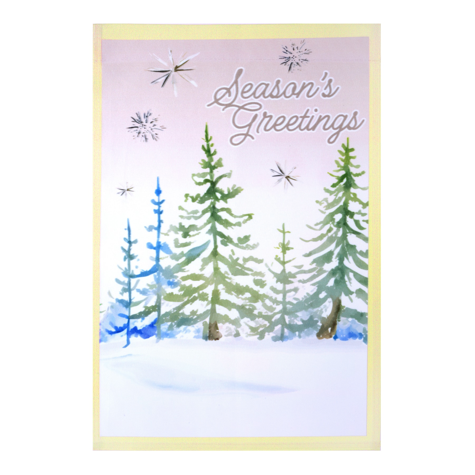 Season's Greetings Garden Flag by Ashland®