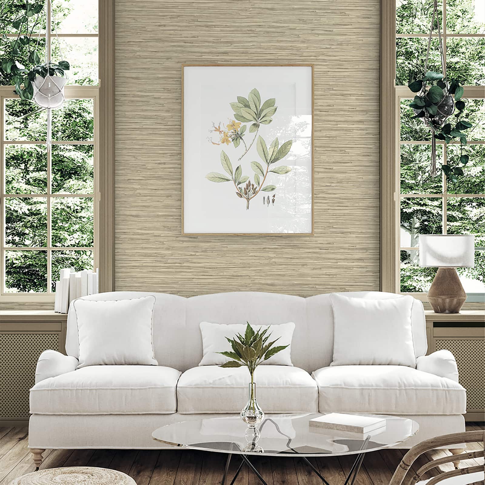 Surface Style Tiki Texture Peel & Stick Wallpaper