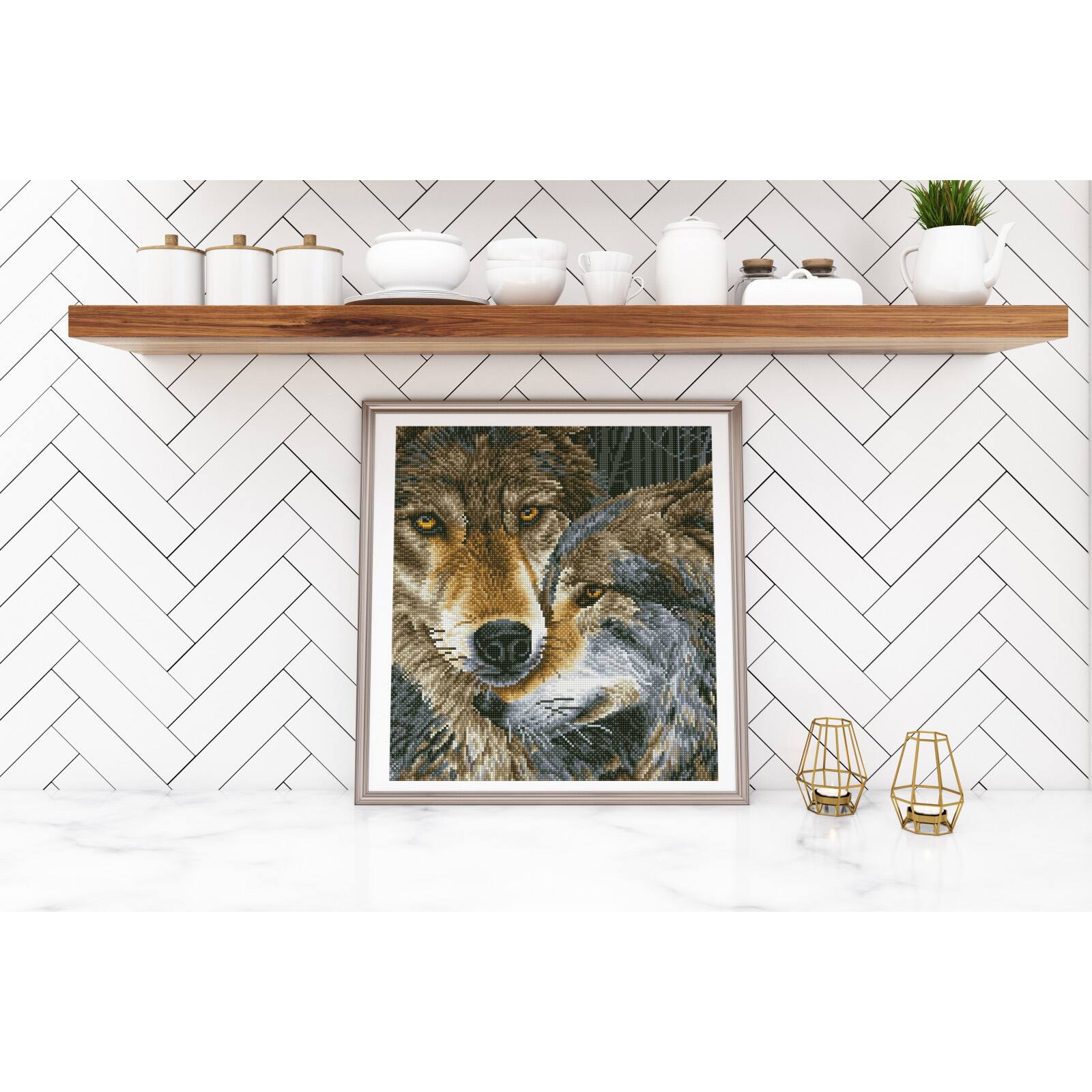 Diamond Dotz&#xAE; Intermediate Muzzle Nuzzle Diamond Painting Kit