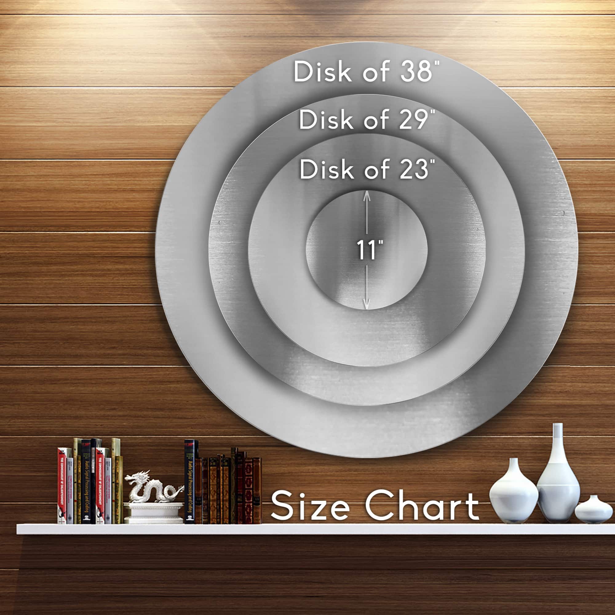 Designart - Open Window to Calm Seashore' Extra Large Seashore Metal Circle Wall Art