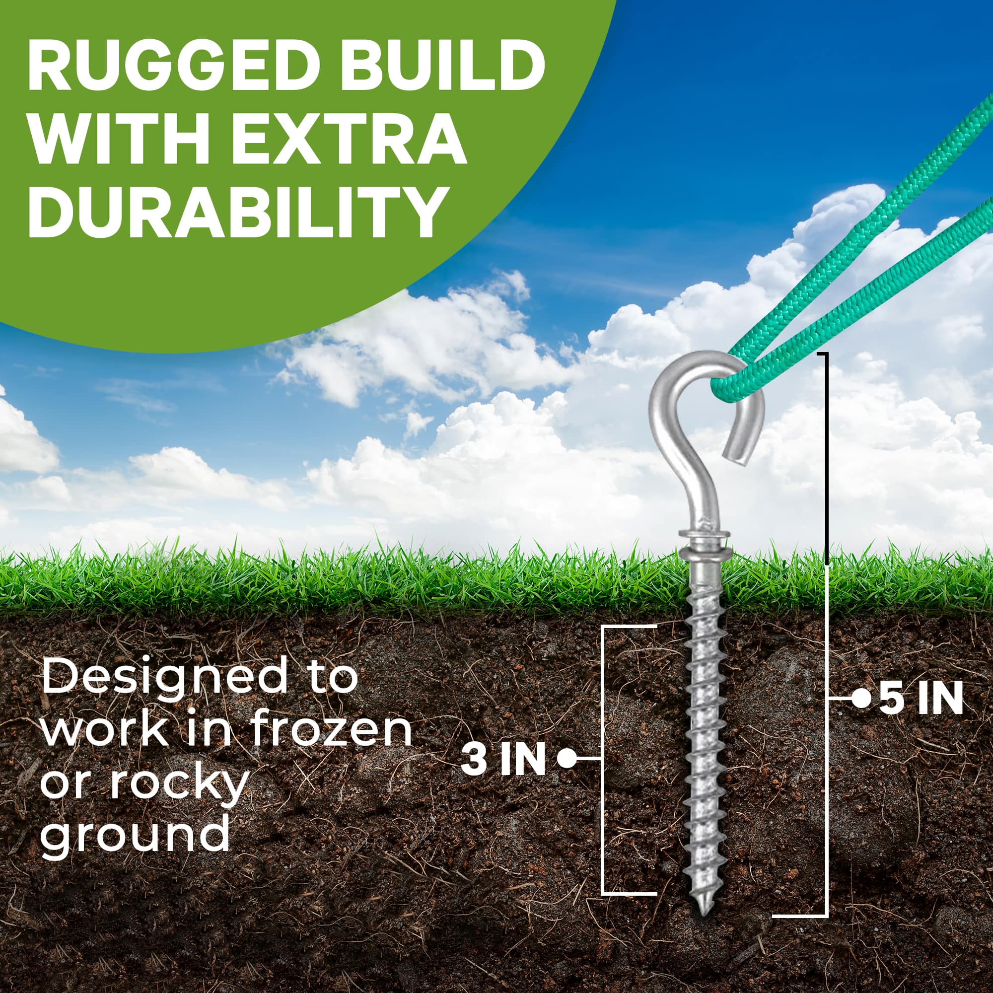 Haute Decor Prime™ 5" Twist In Christmas Yard Stakes, 4ct.