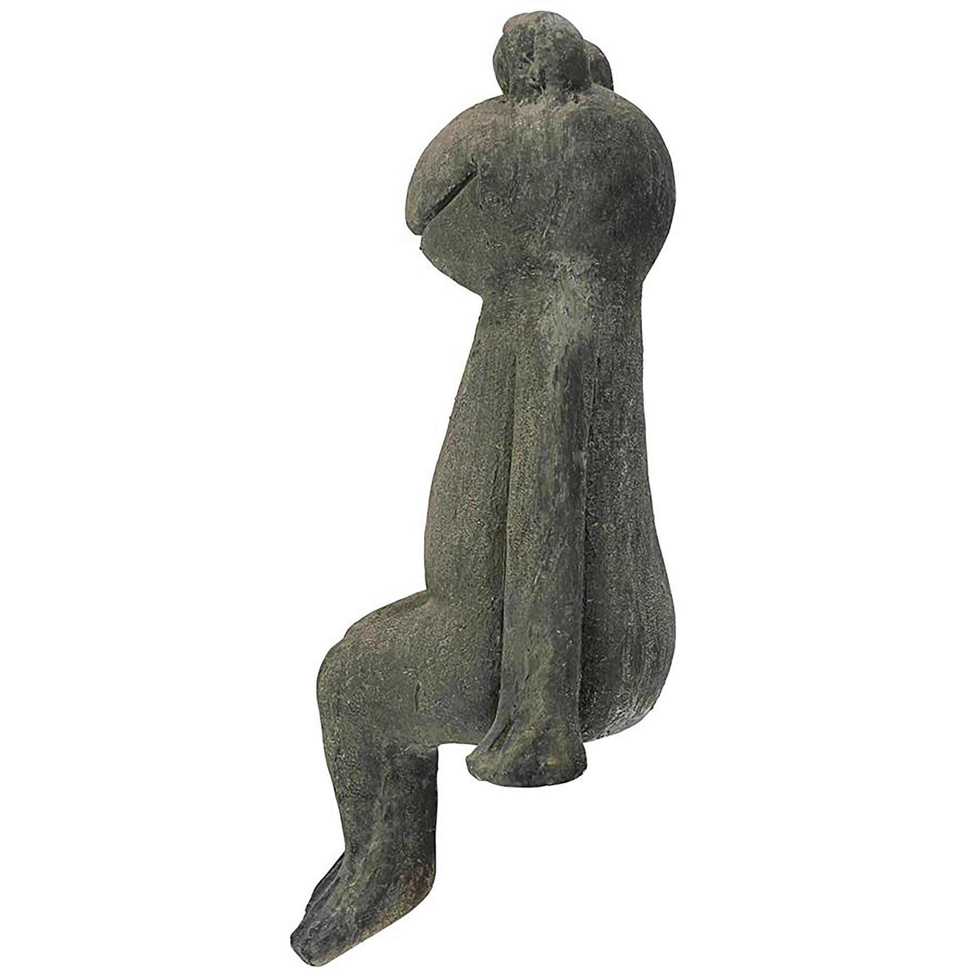 Design Toscano 16.5&#x22; Take a Toad Off Sitting Frog Statue