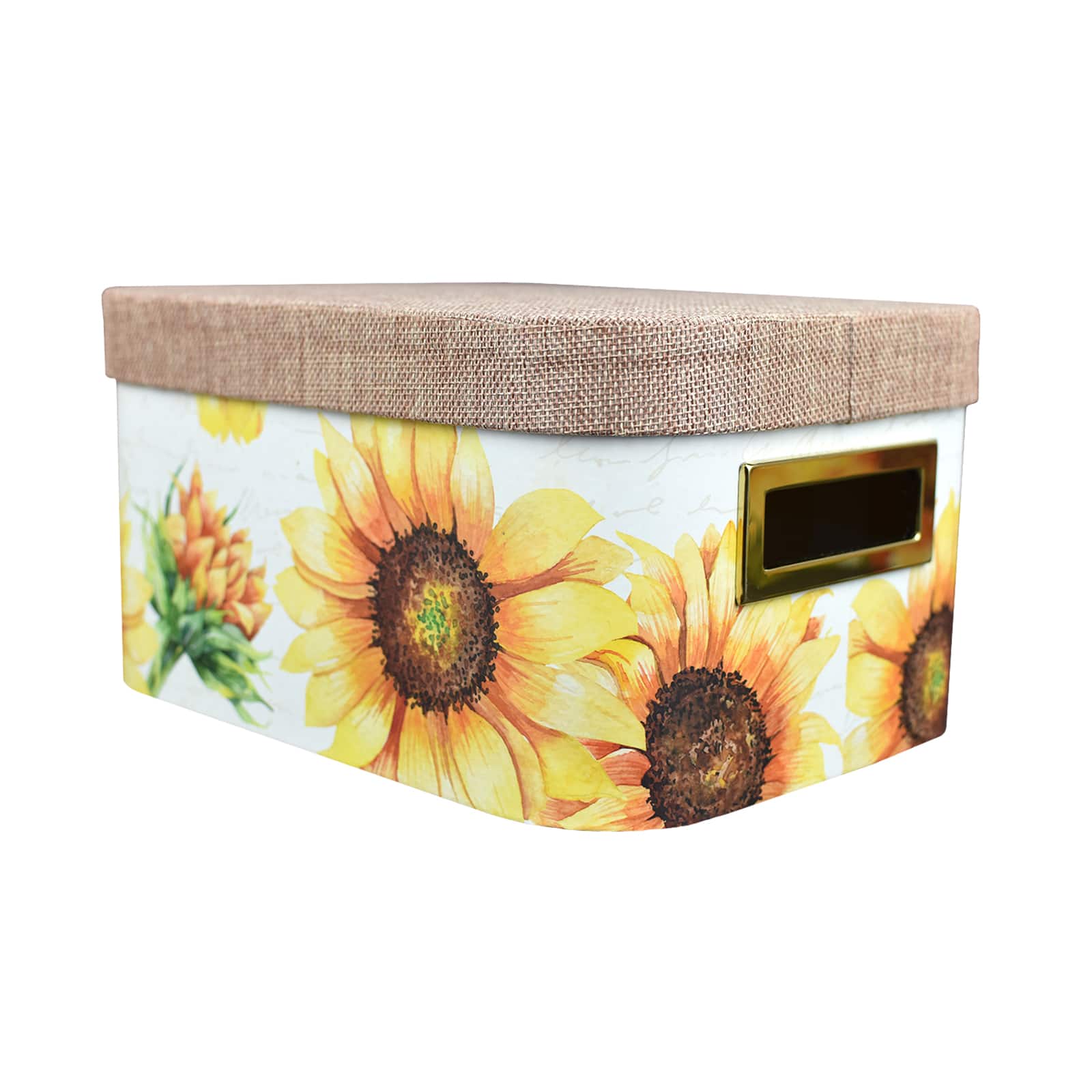 Small Sunflower Decorative Box with Lid by Ashland&#xAE;