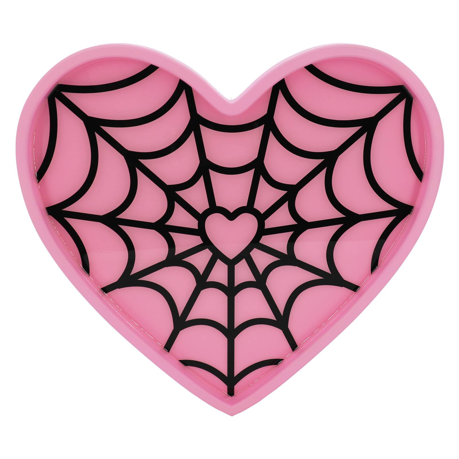 15.5" Pink Web Heart Tray by Ashland®