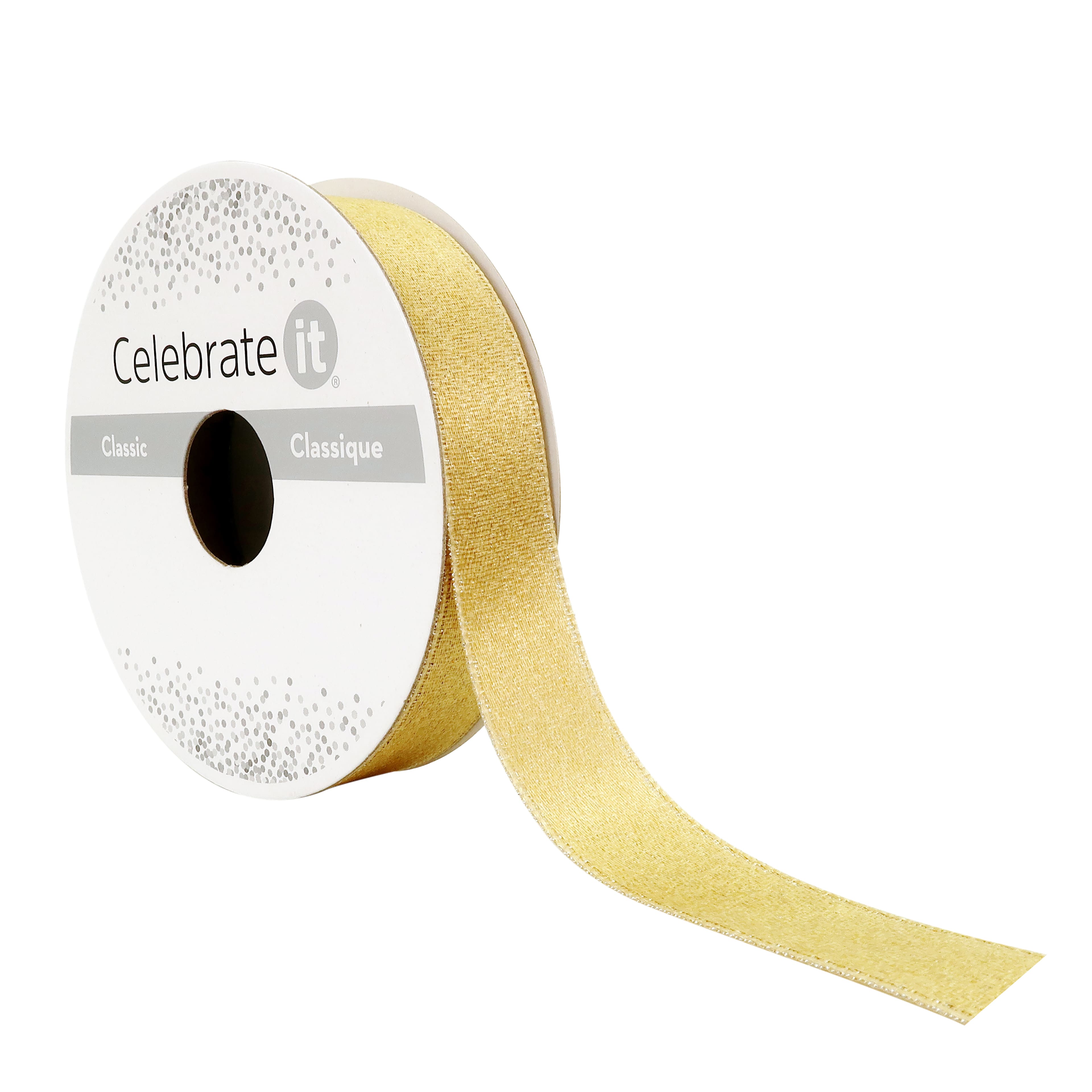 Celebrate It Shimmer Satin Ribbon - 8 in