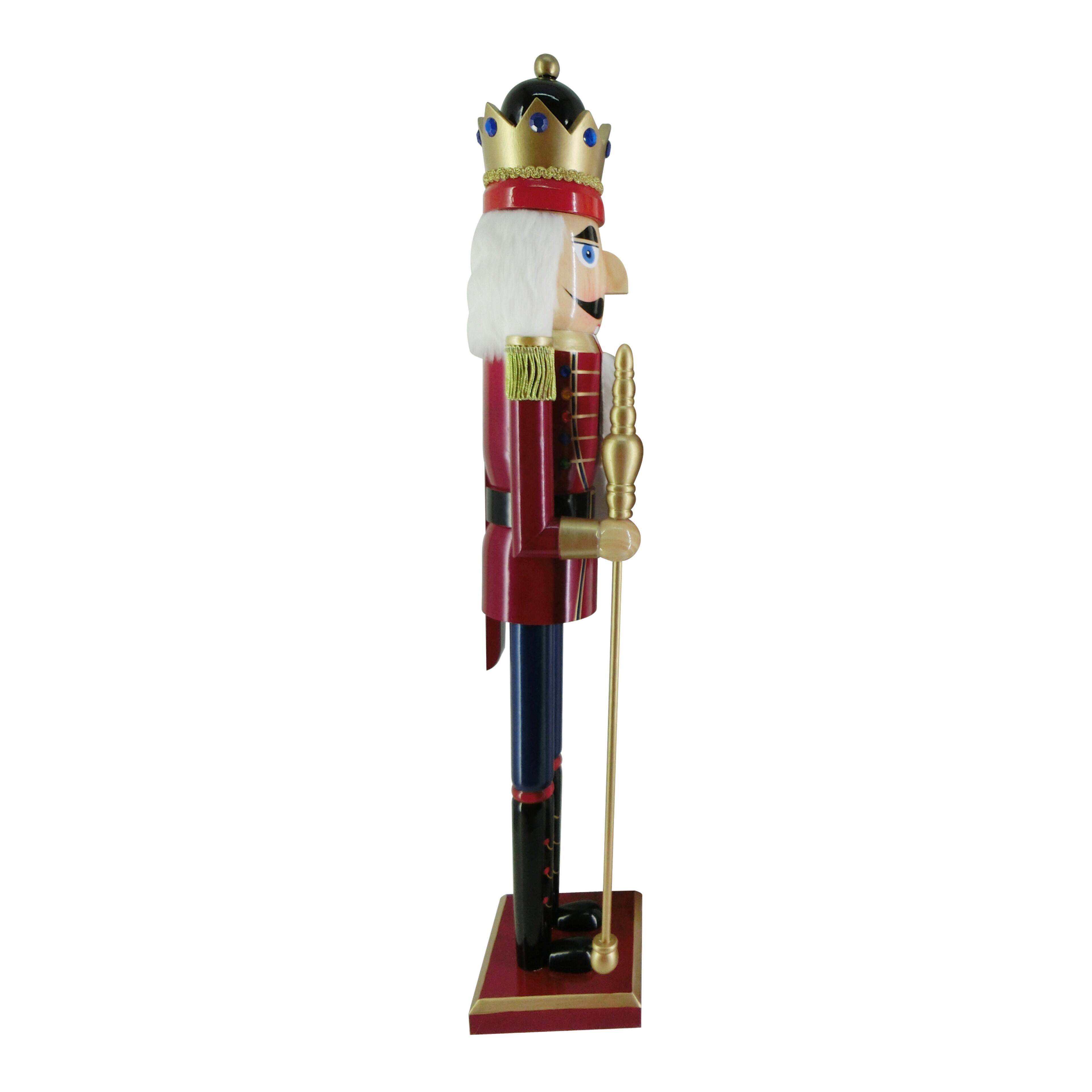 32" Classic King Collectible Nutcracker by Ashland® Christmas Nutcrackers Michaels
