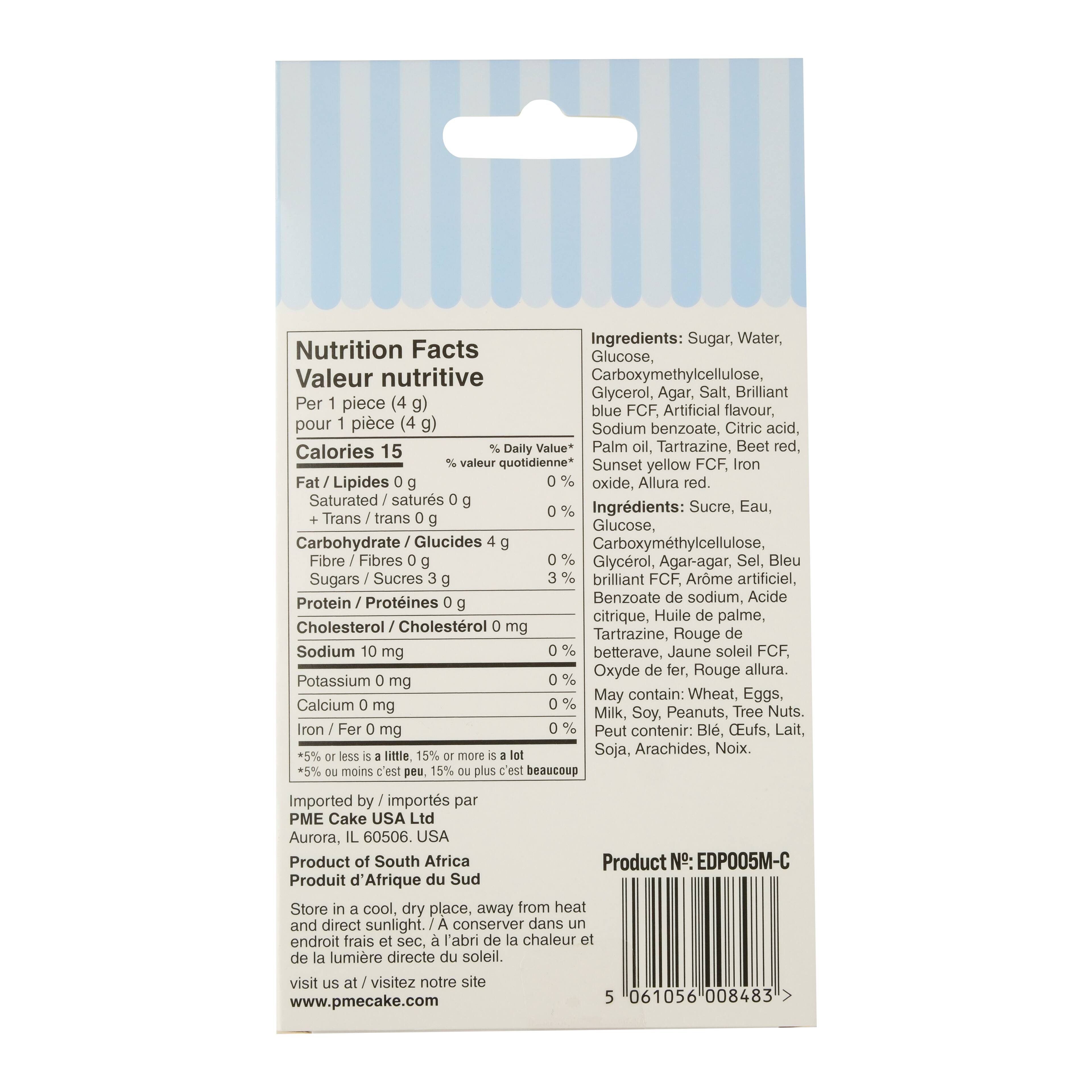PME Cake Sweet Street&#xAE; Party Icons Icing Decorations