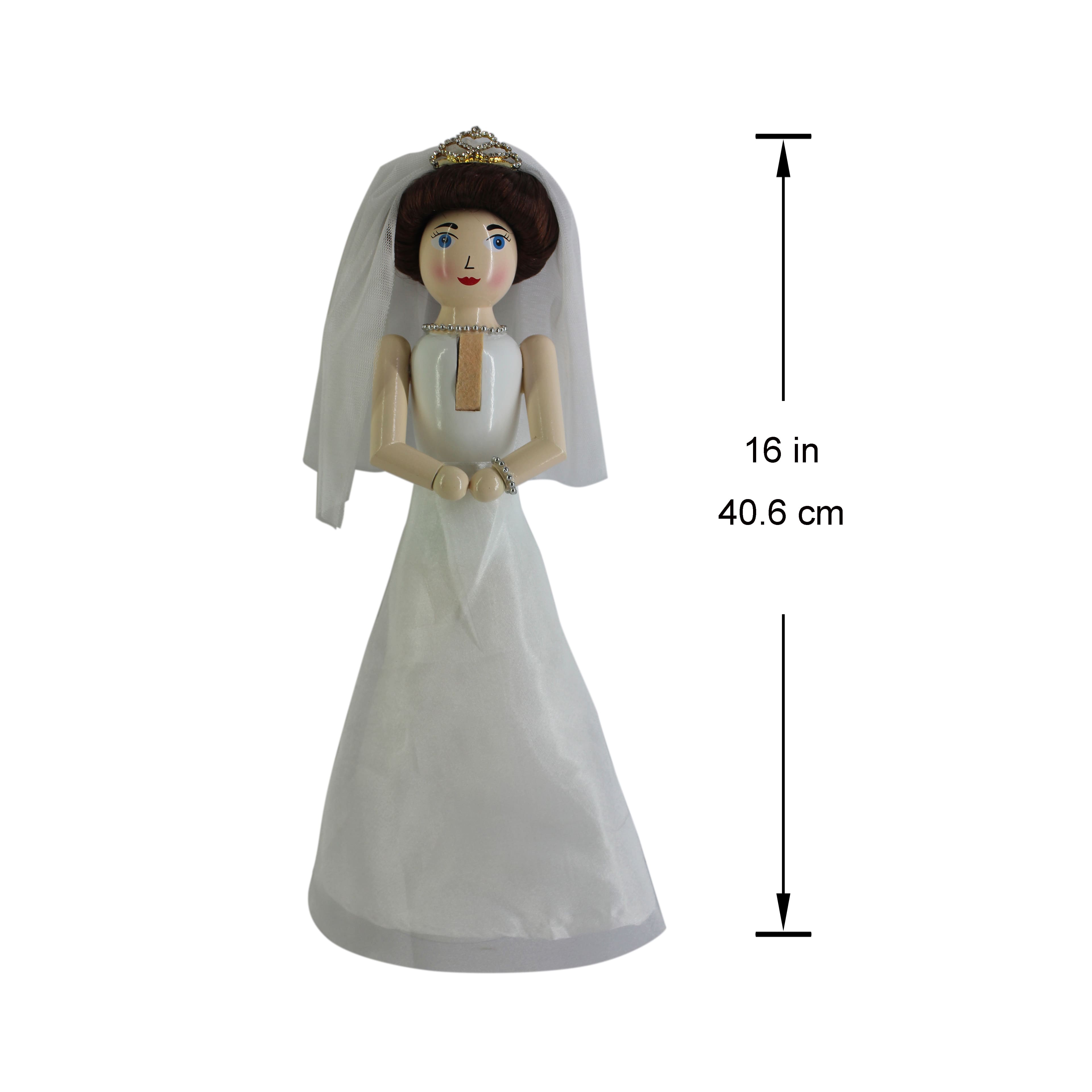 16&#x22; Wedding Nutcracker by Ashland&#xAE;
