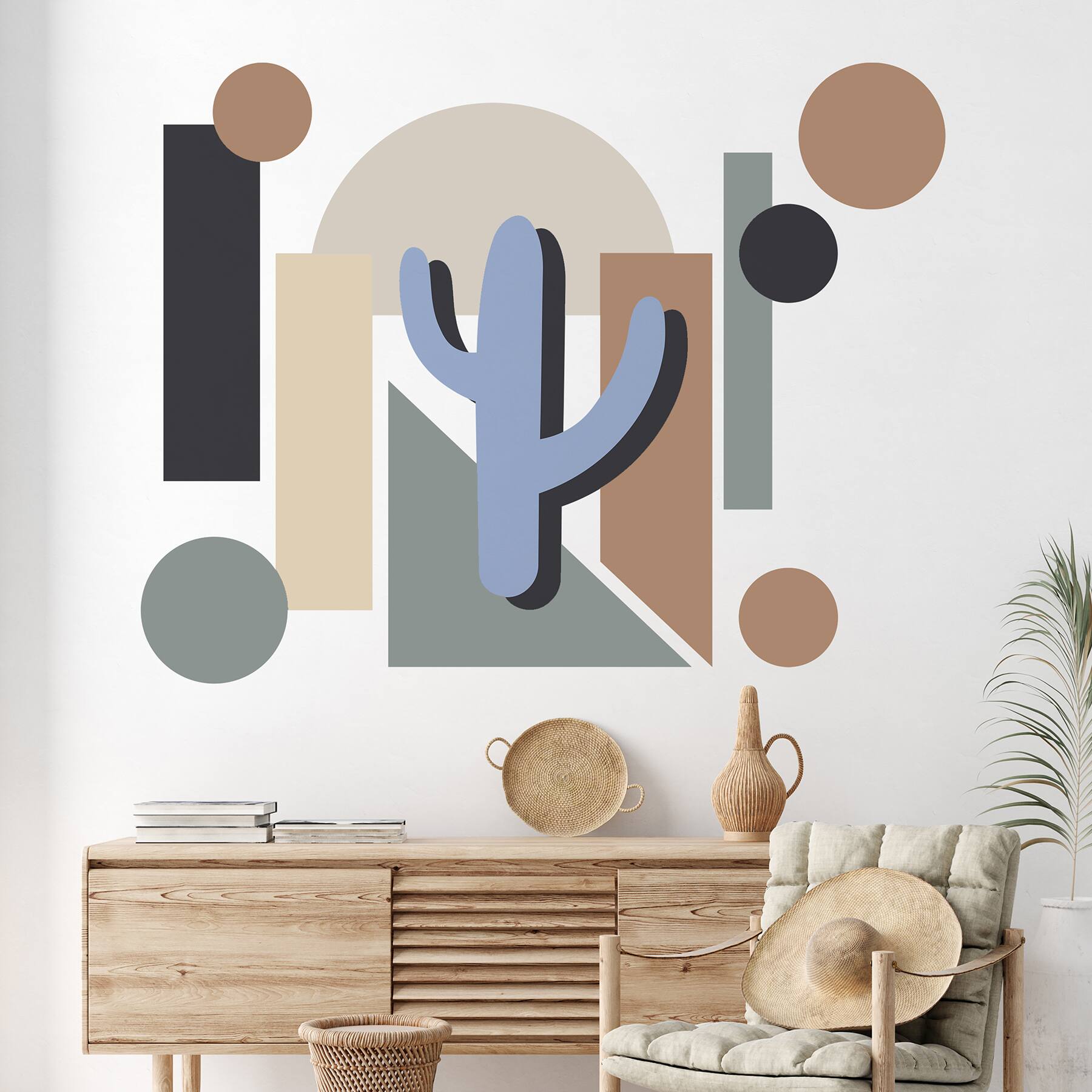 WallPops Very Gay Paint Rancher&#x27;s Dressin&#x27; Modular Mural Peel &#x26; Stick Wall Decals