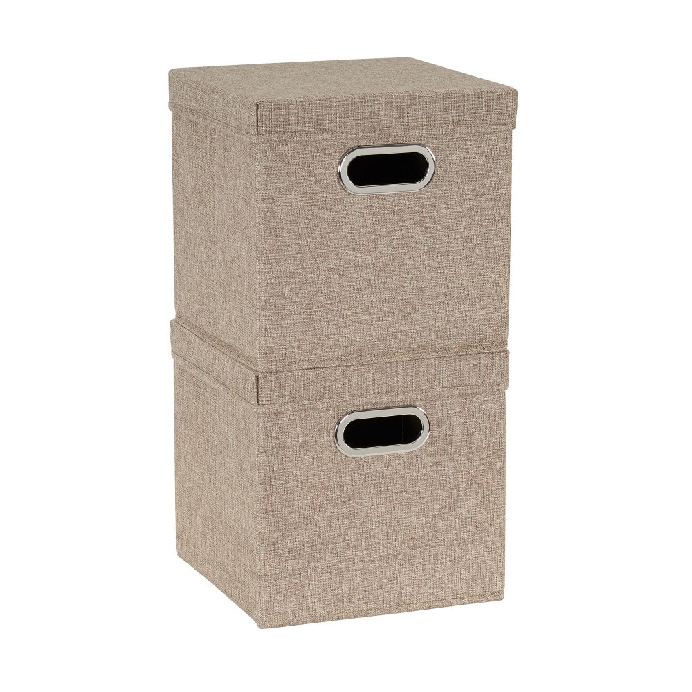 Household Essentials Storage Bins with Lids, 2ct.