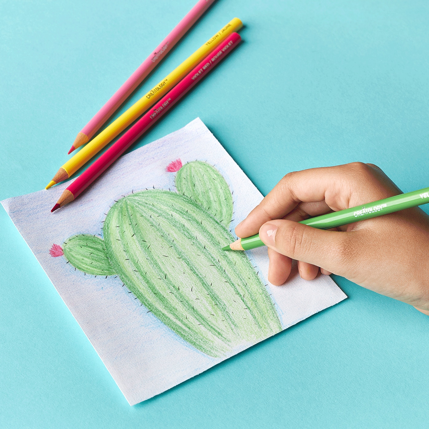 Color Pencils, Kids Art Drawing Projects