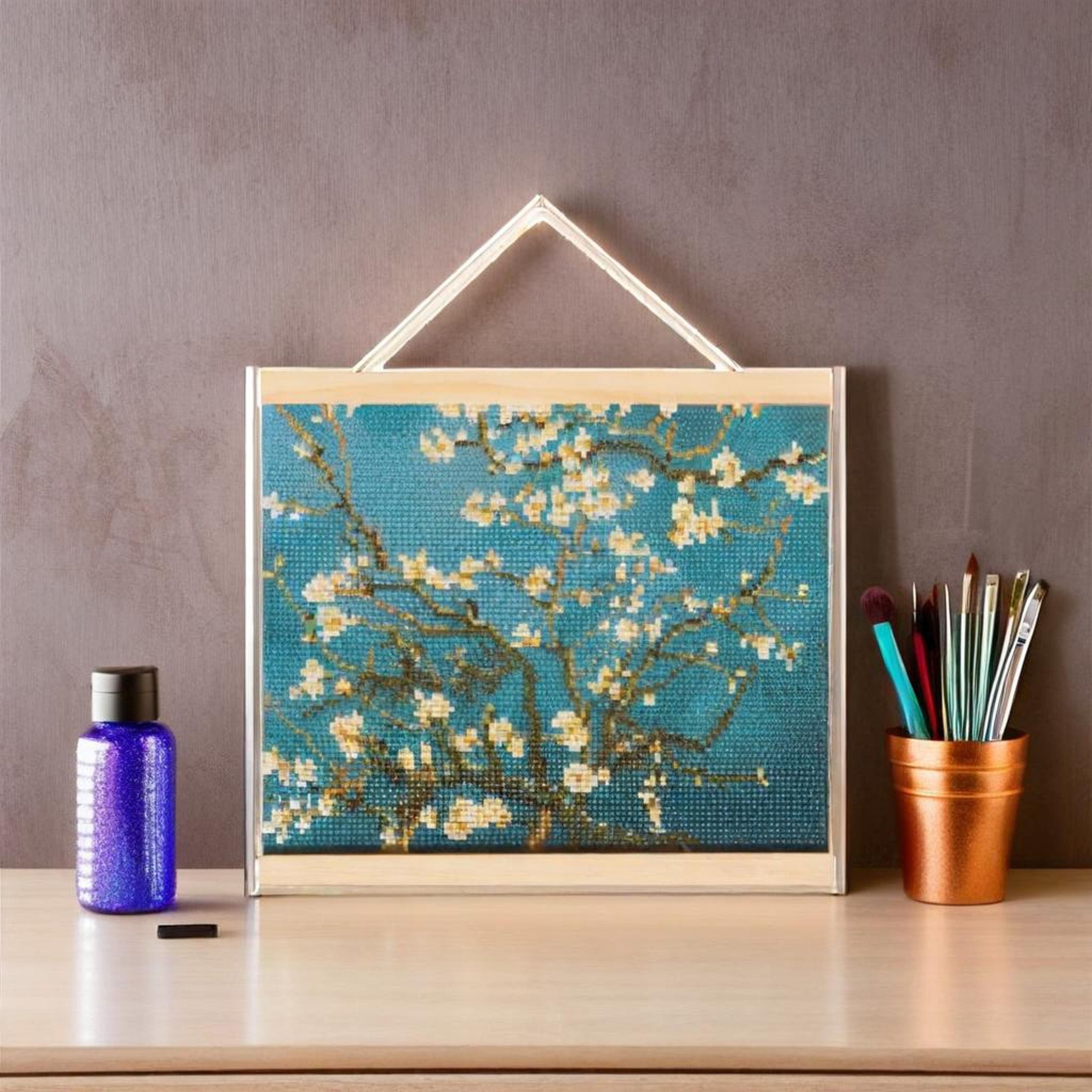 Almond Blossom with Frame Diamond Art Kit by Make Market&#xAE;