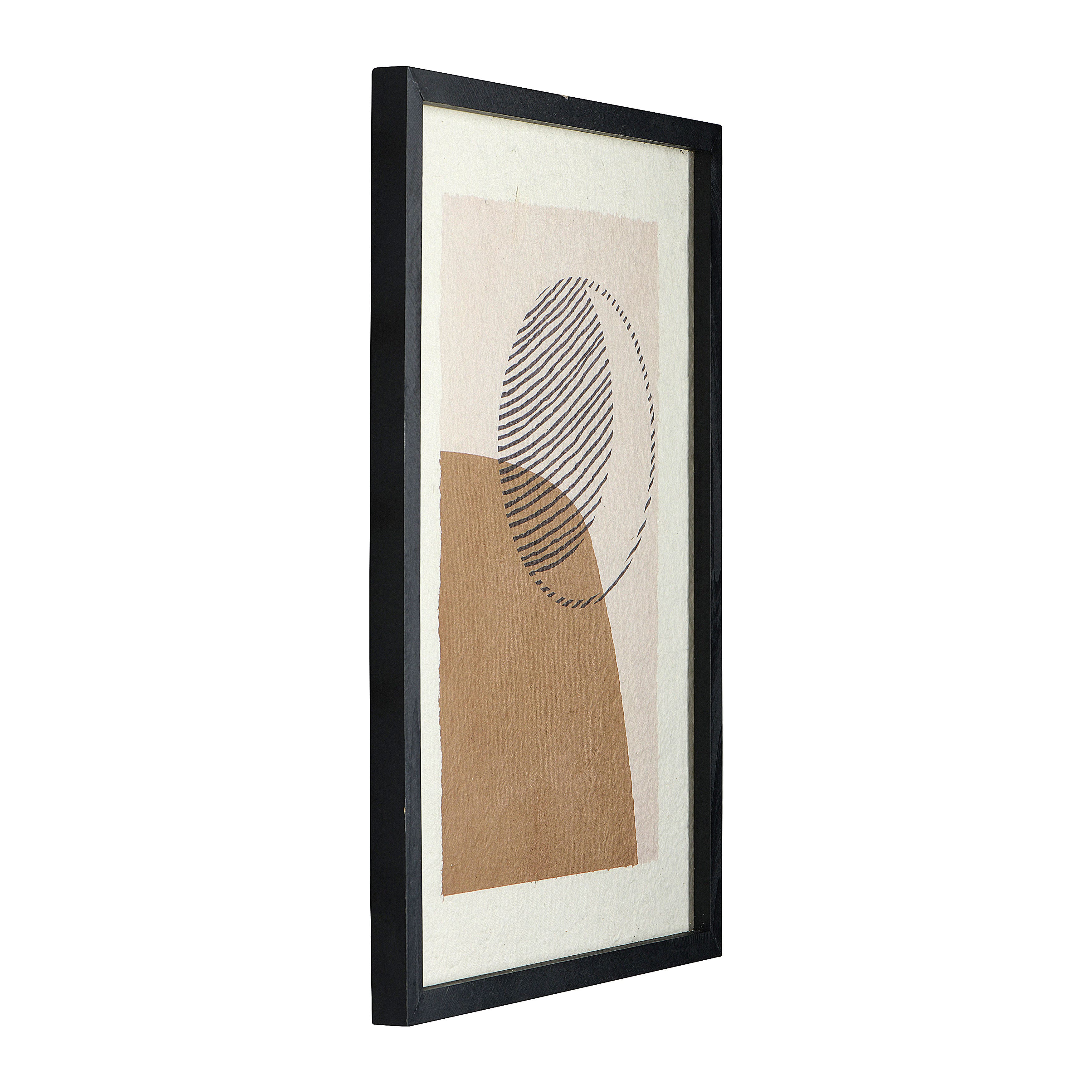 Hello Honey&#xAE; Framed Handmade Paper Sun &#x26; Moon Wall Art Set