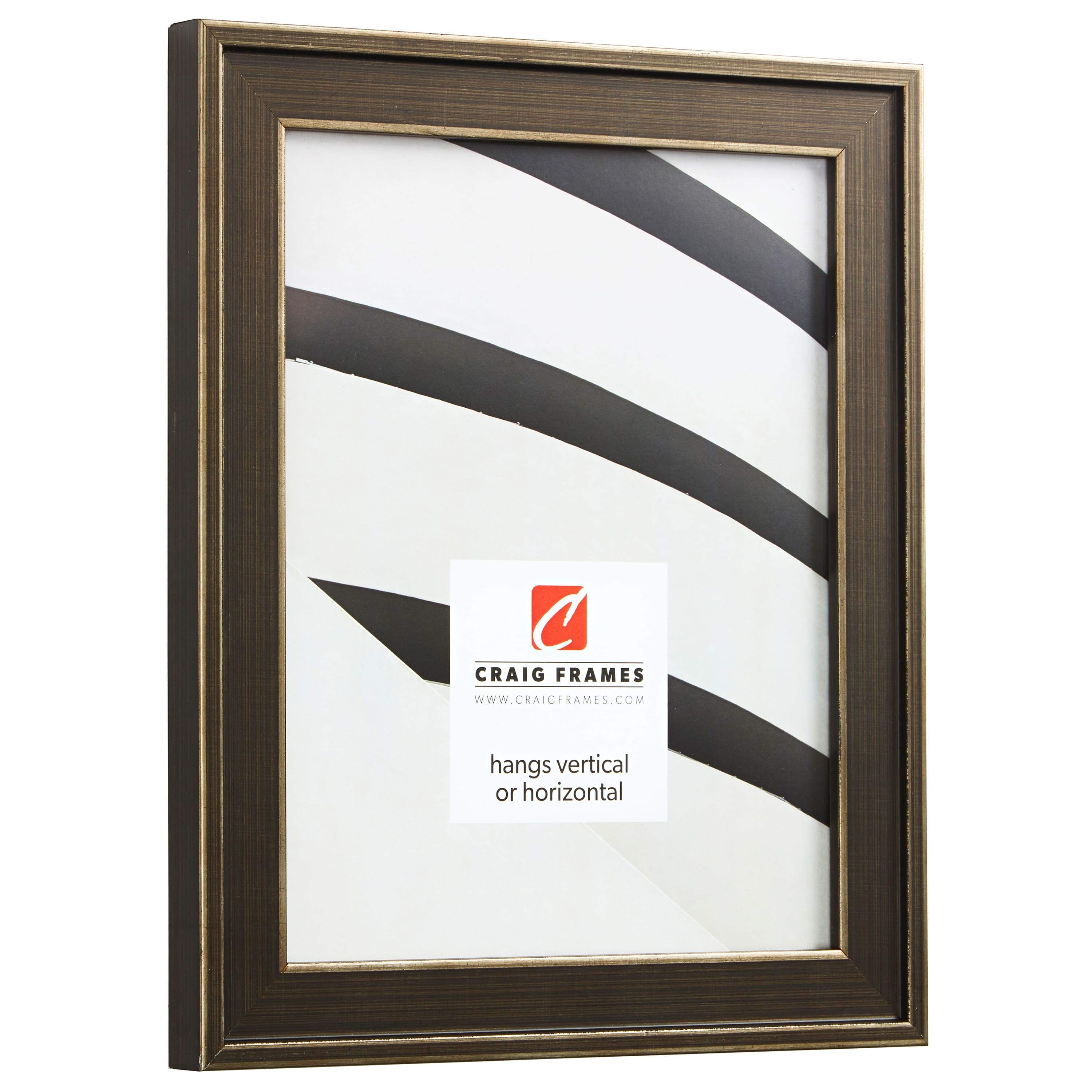 Craig Frames Metropolis Antique Pewter Picture Frame