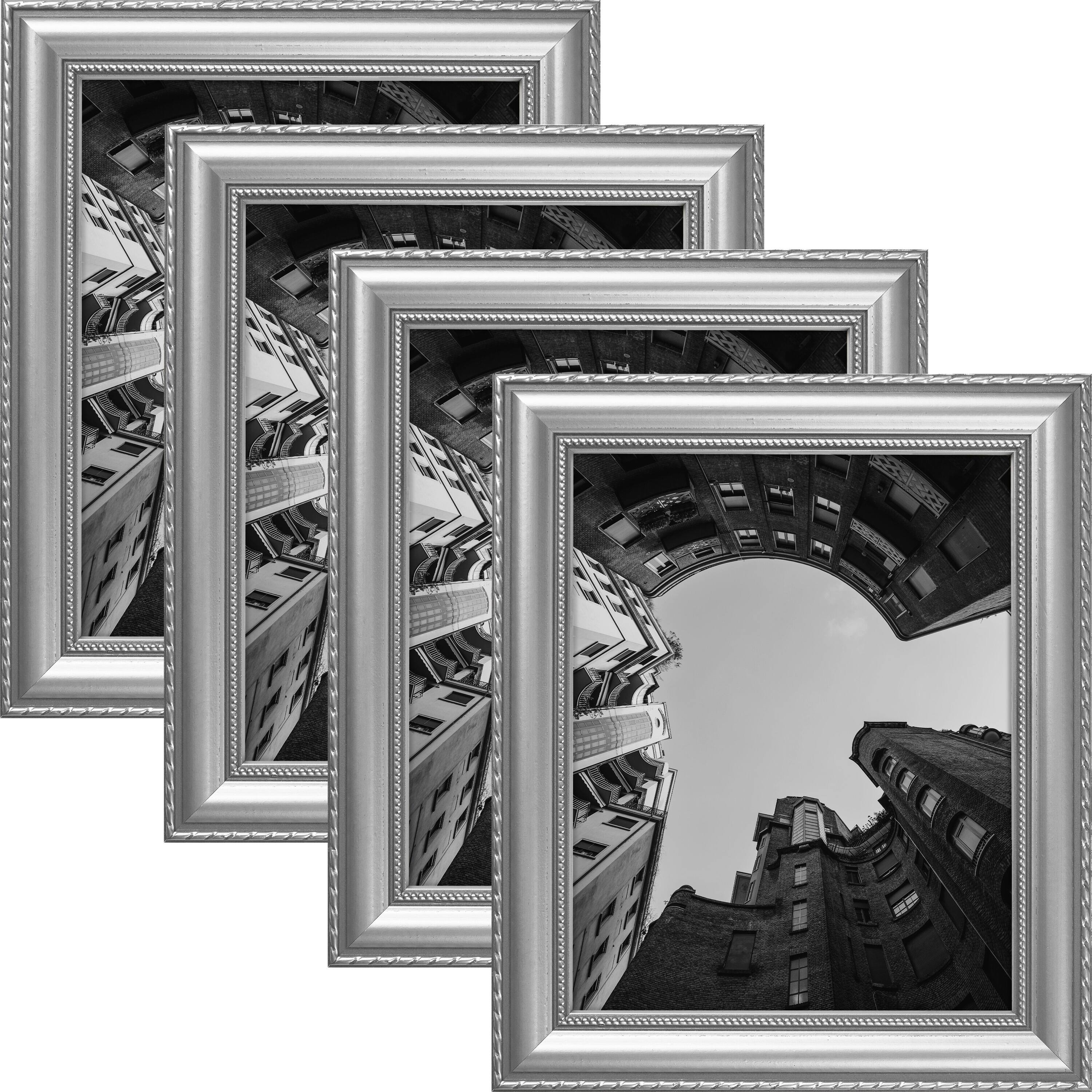 4 Pack Craig Frames Victoria Silver Picture Frame