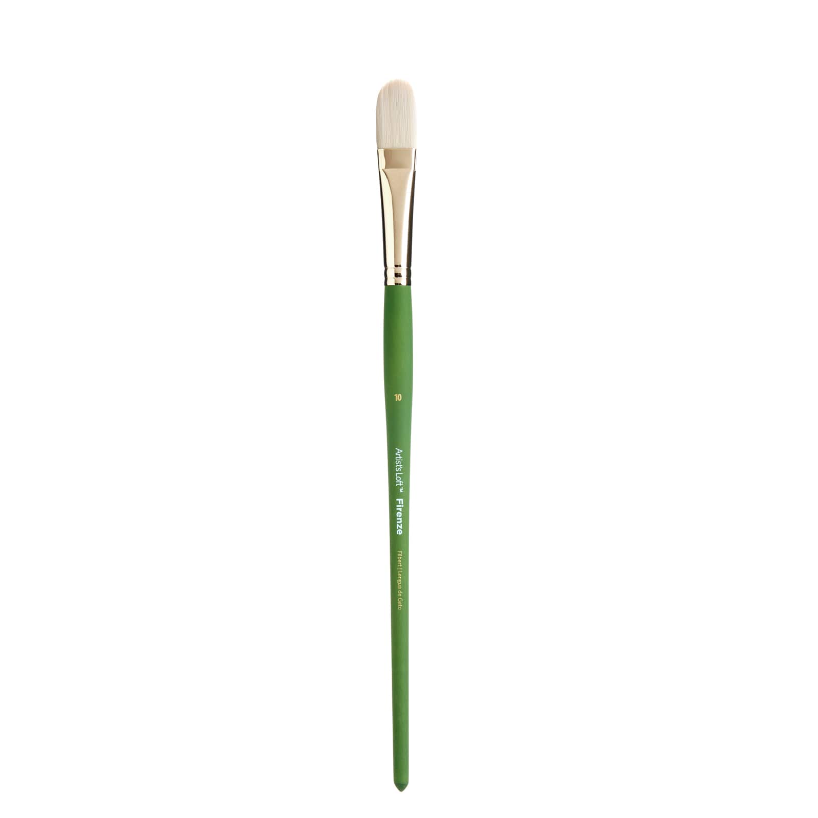 12 Pack: Firenze Long Handle Filbert Brush by Artist's Loft™