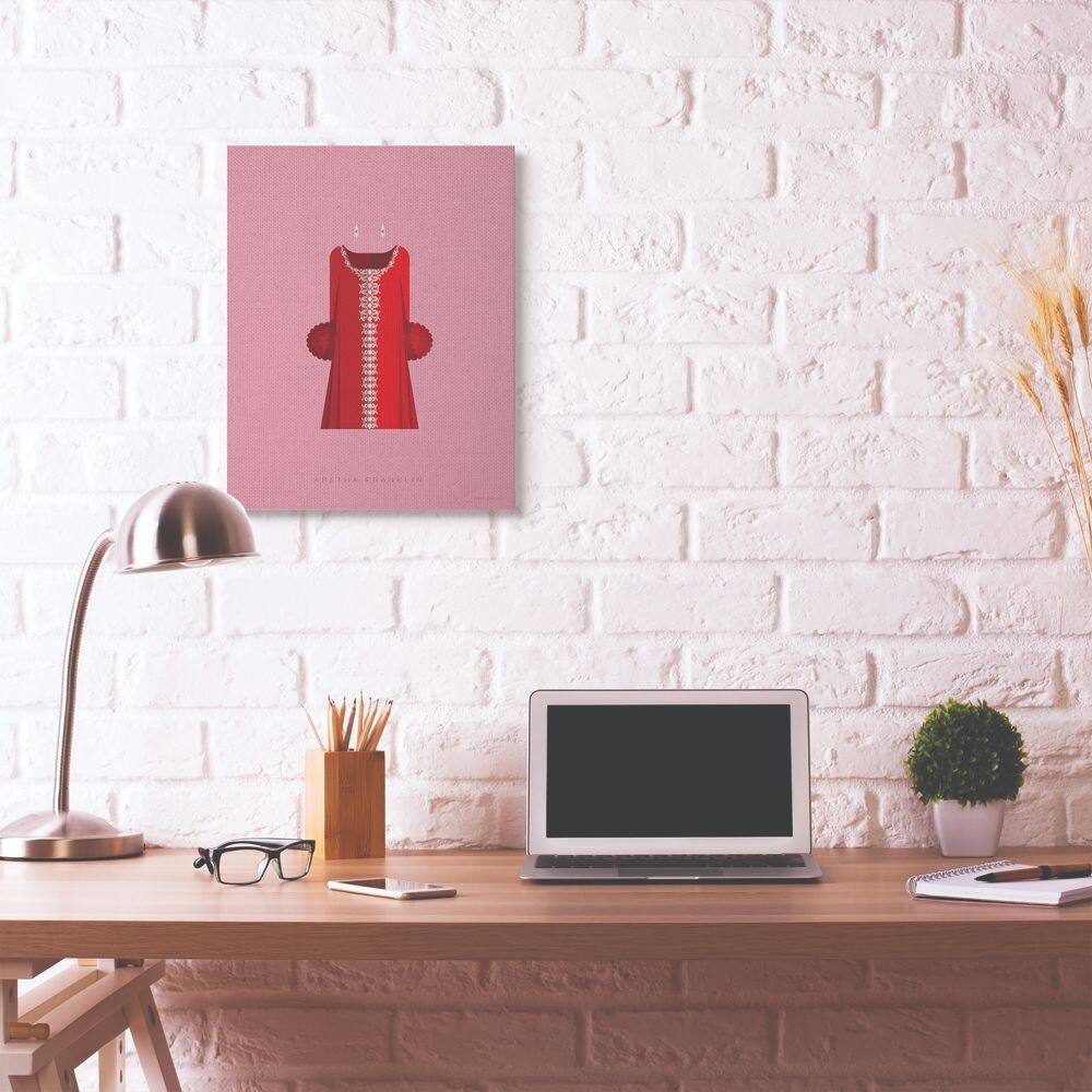 Stupell Industries Aretha Franklin Famous Fashion Design Wall Accent