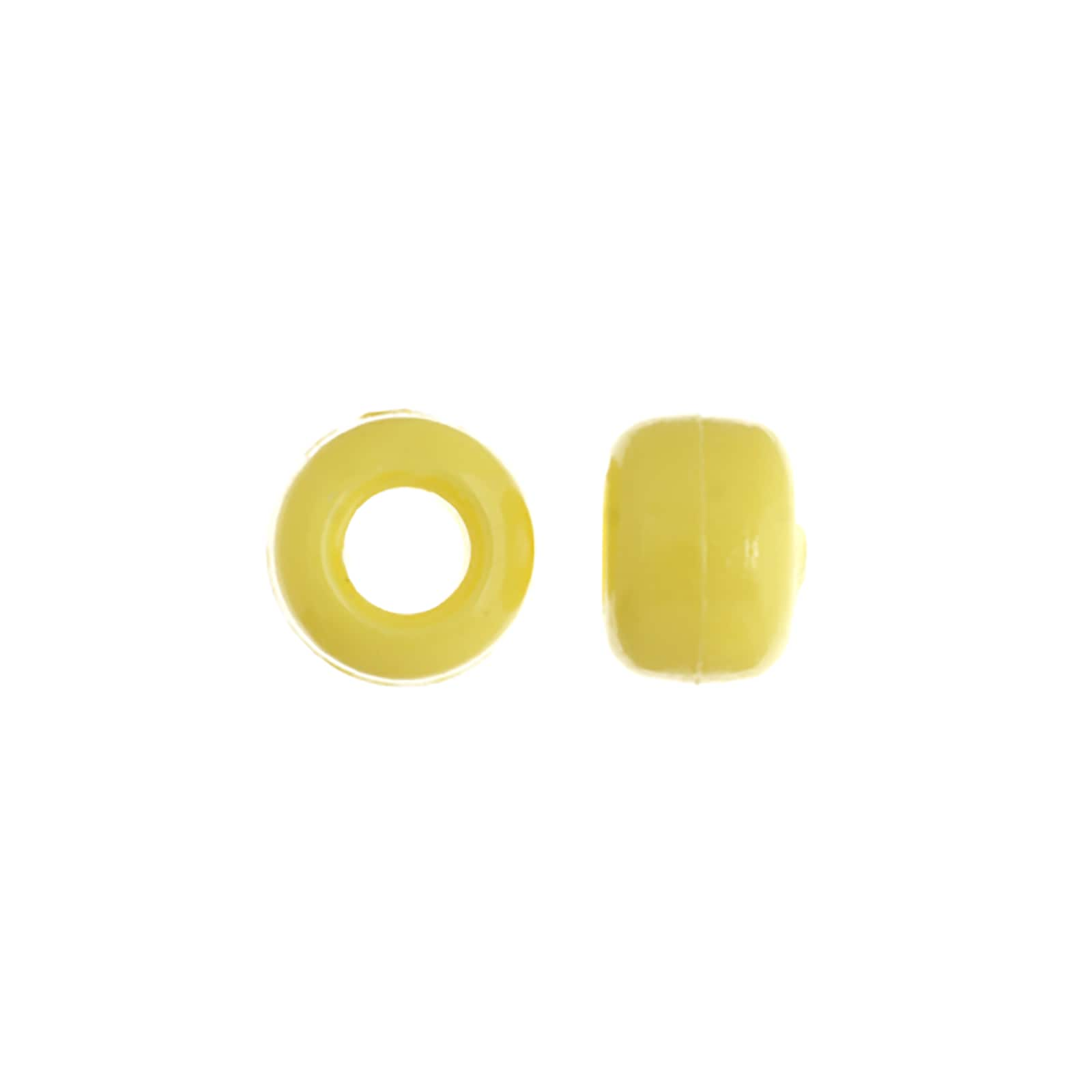 John Bead 9mm Opaque Plastic Pony Beads, 1,000ct.