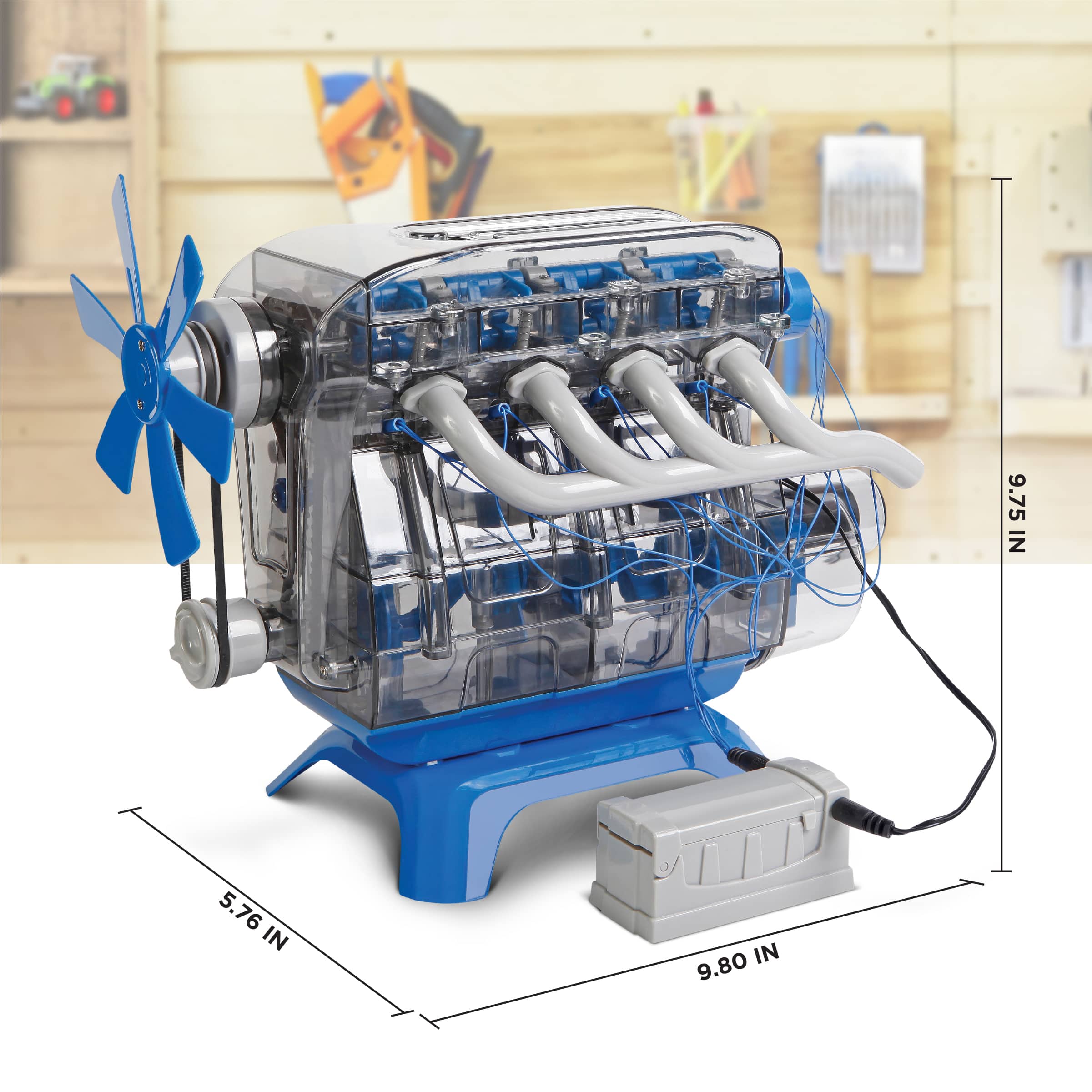 Discovery&#x2122; #Mindblown Model Motor Engine Kit