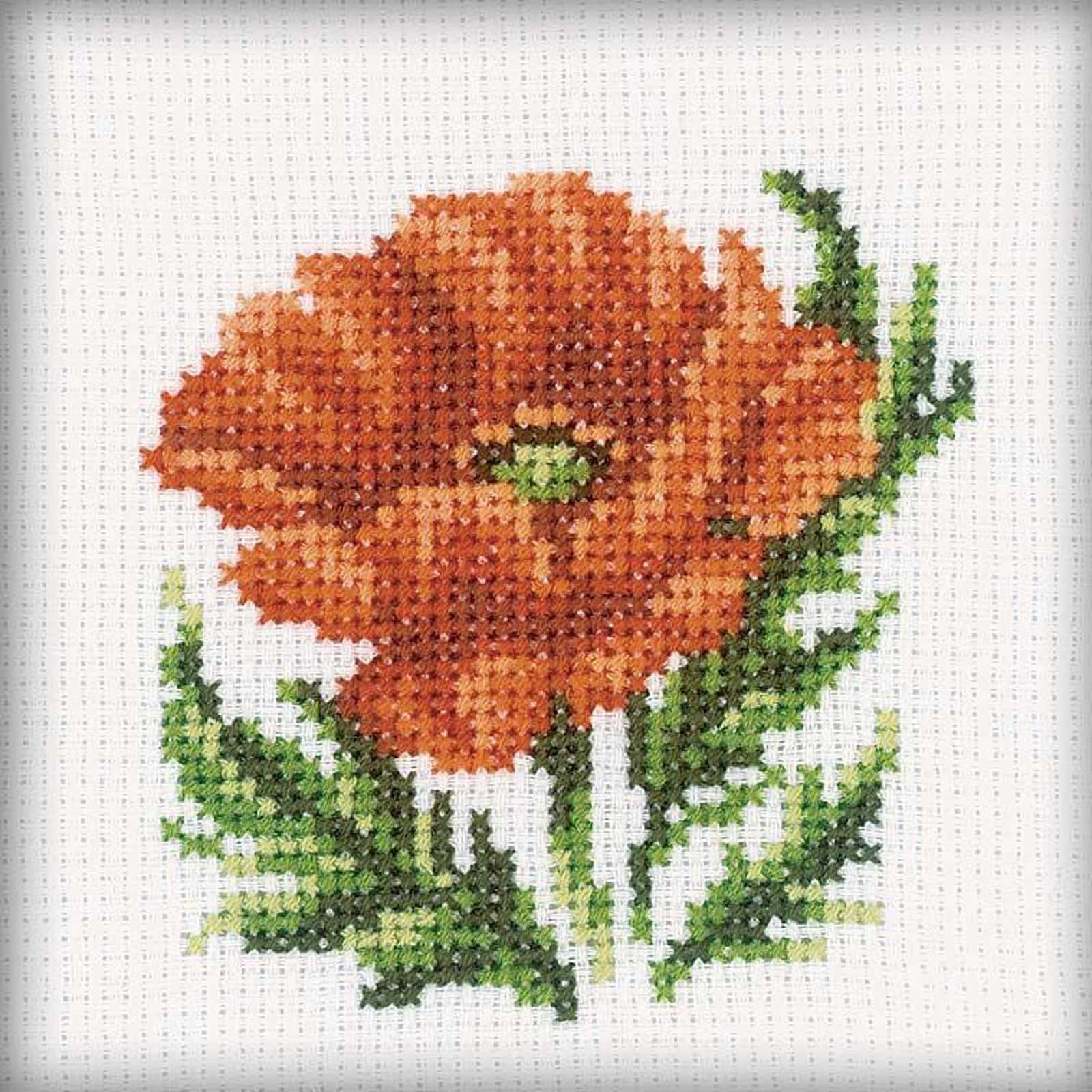 RTO Cross-Stitch Kit "Poppy"