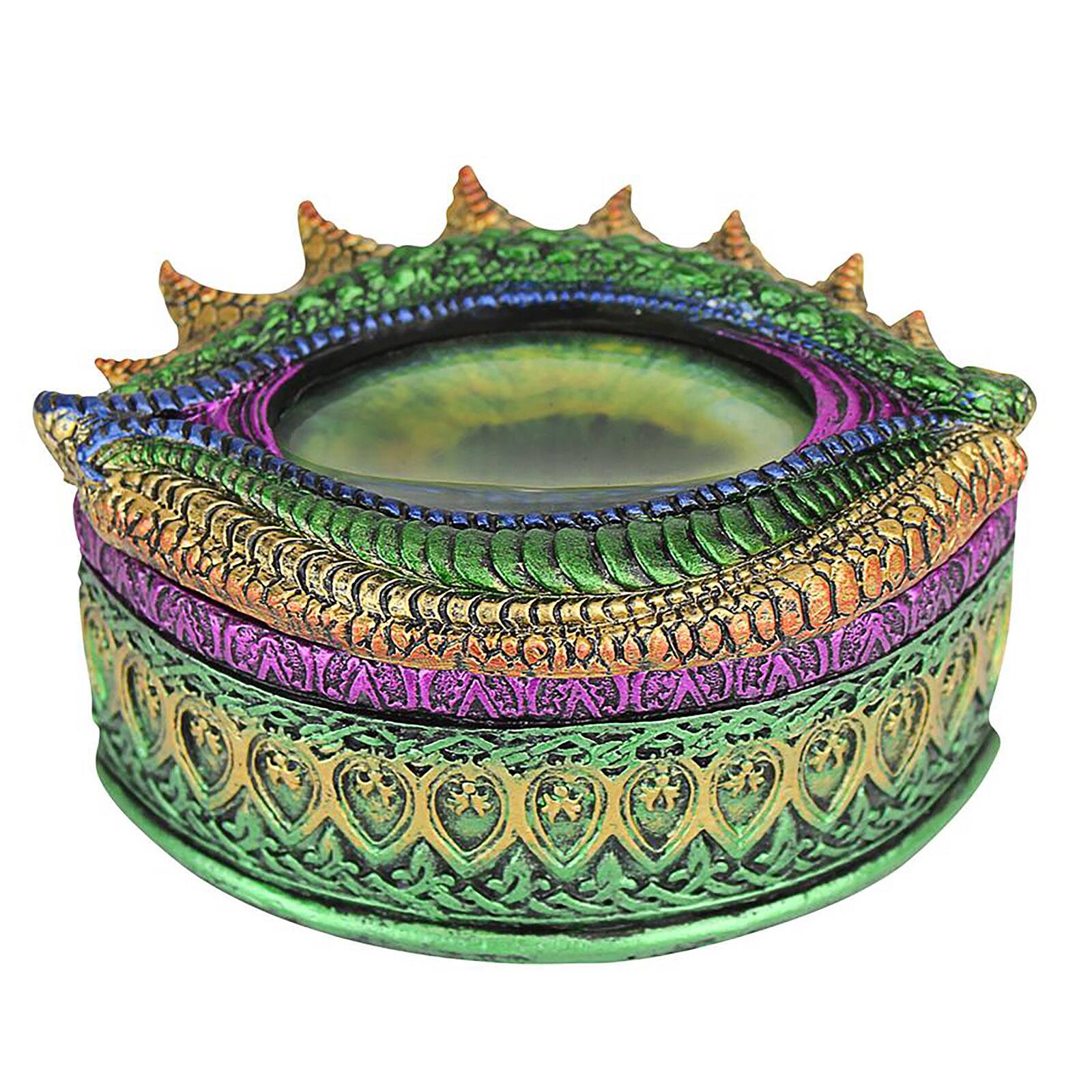 Design Toscano 4" Eye of the Evil Dragon Sculptural Box