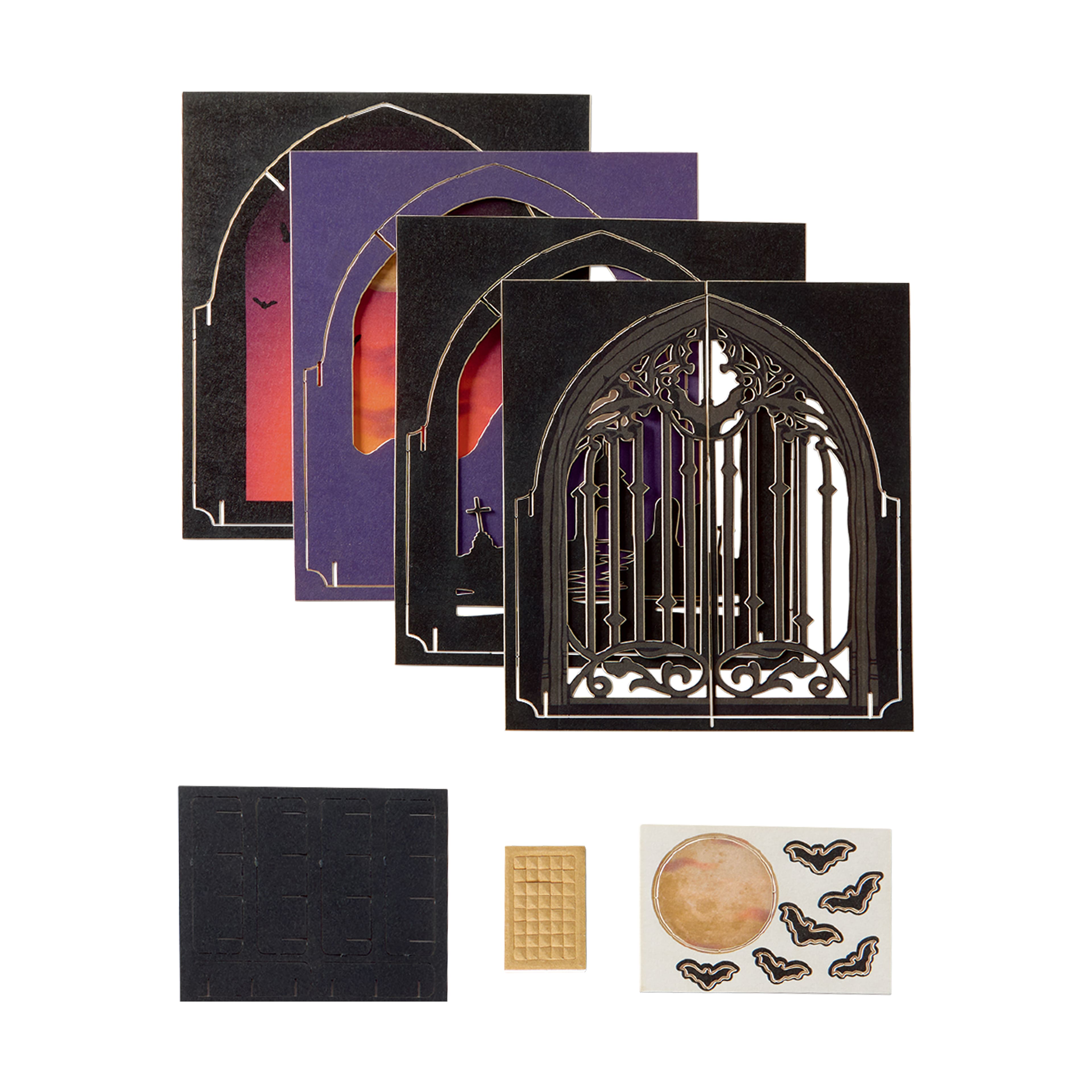 Haunted Cemetery Paper Diorama Kit by Recollections™