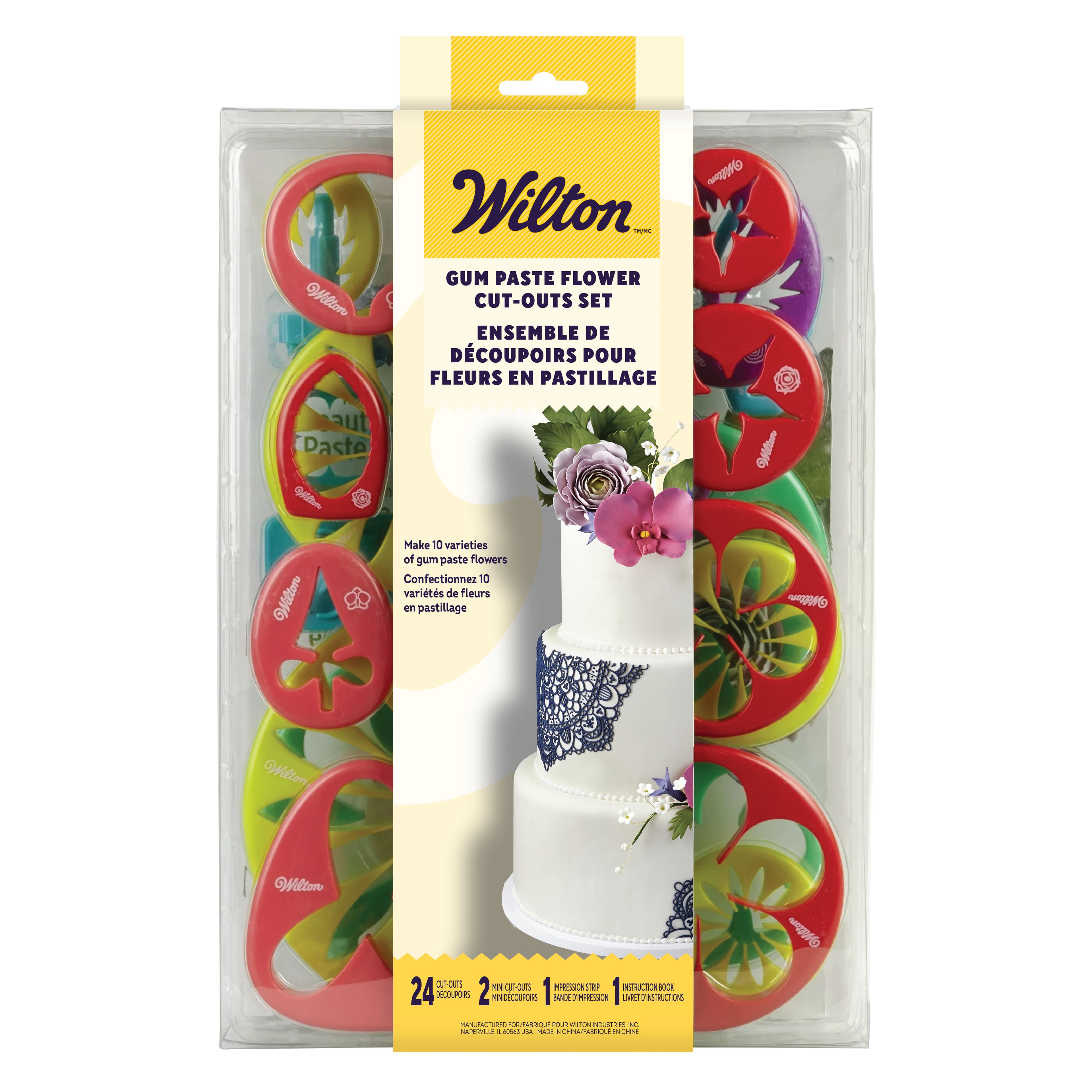 Wilton™ 28-Piece Gum Paste Flower Cut-Outs Set