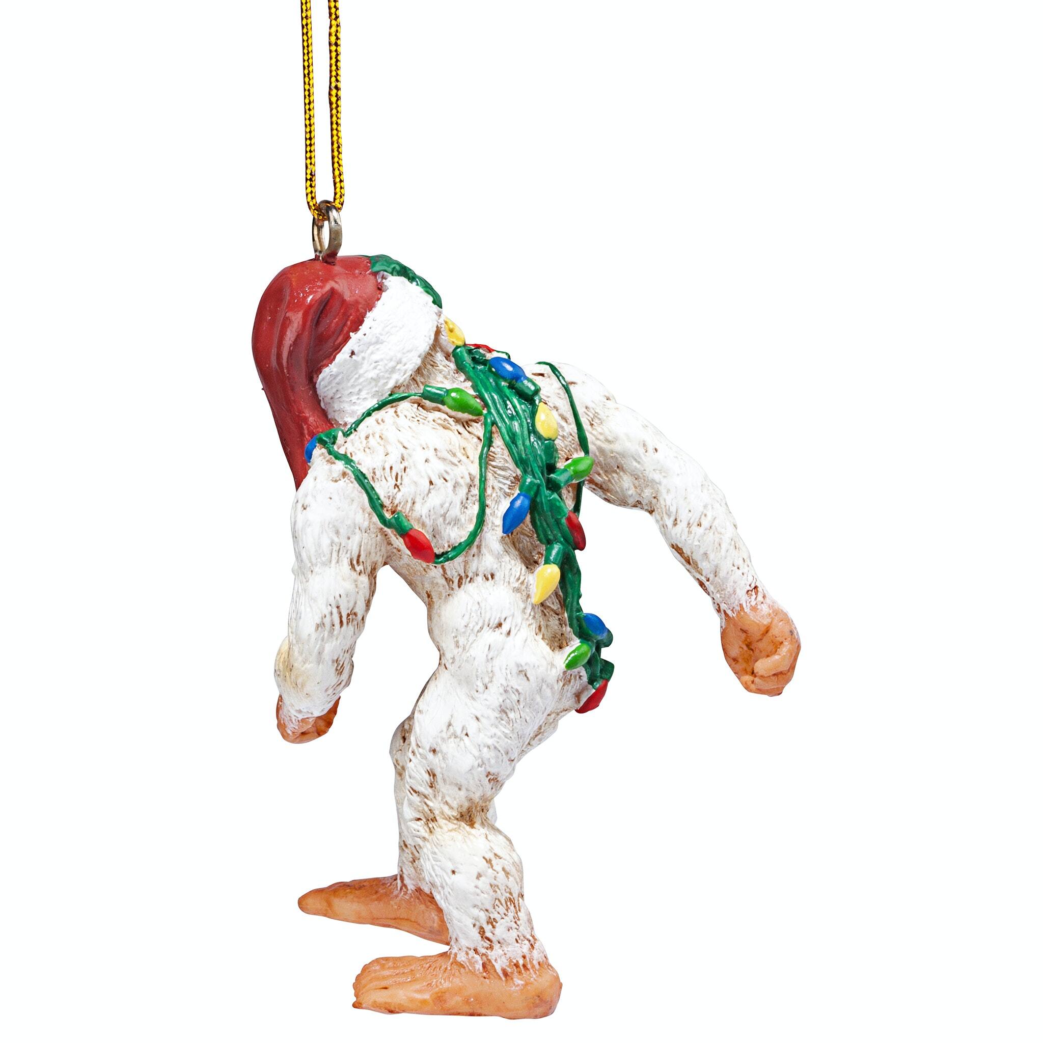 Design Toscano Bigfoot the Abominable Snowman Yeti Ornament