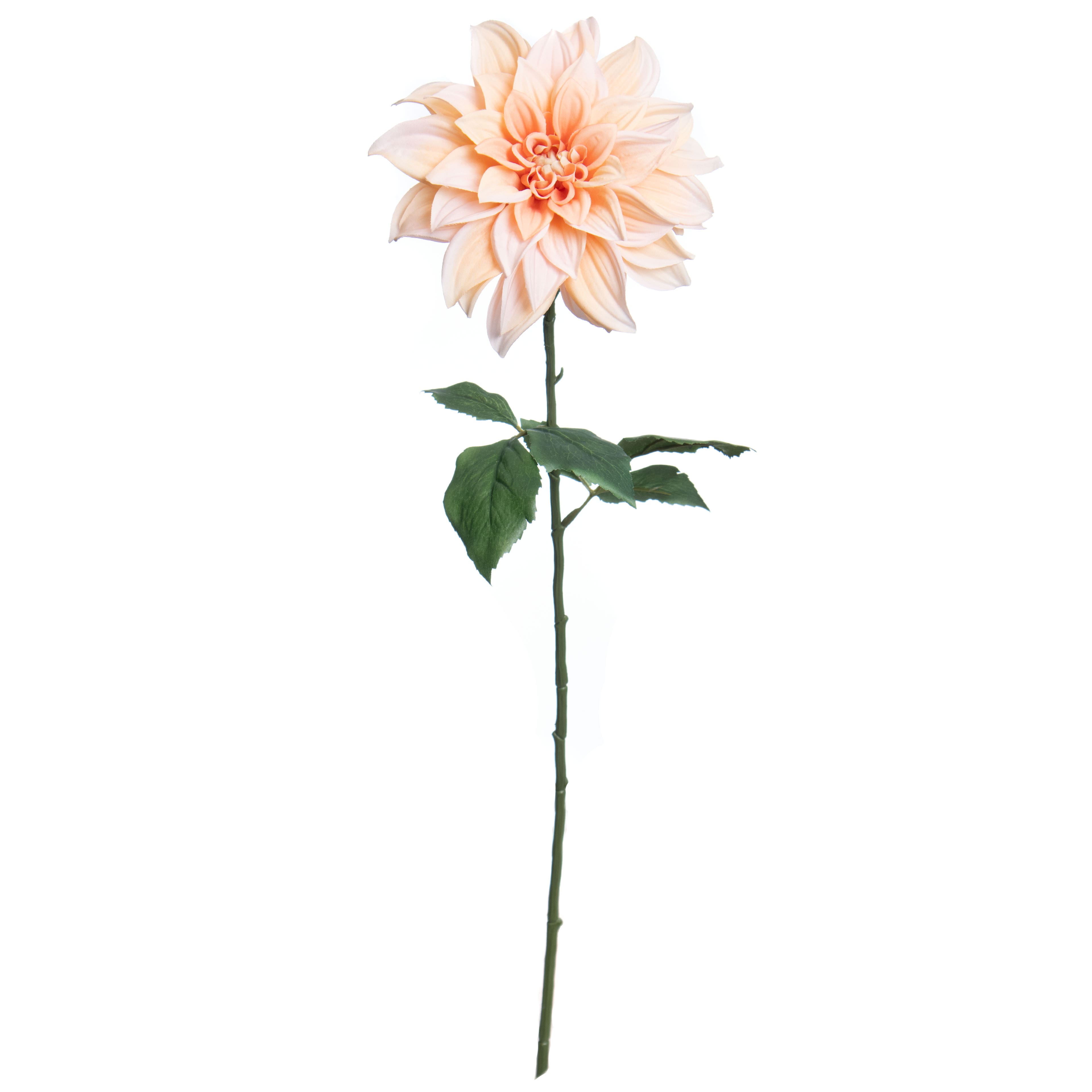 26&#x22; Peach Dahlia Stem by Ashland&#xAE;