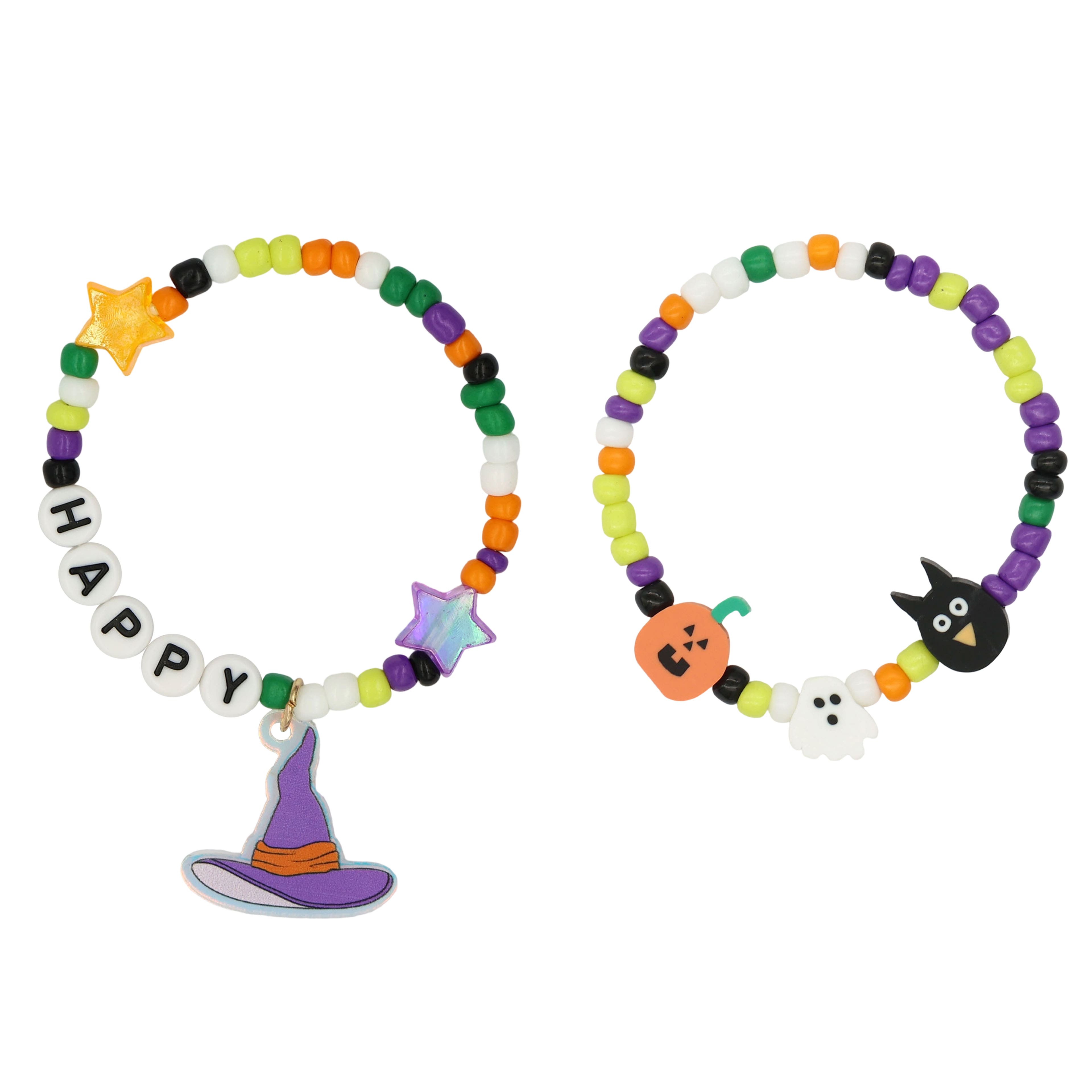 Ghost &#x26; Witch Hat Bracelets by Creatology&#x2122;