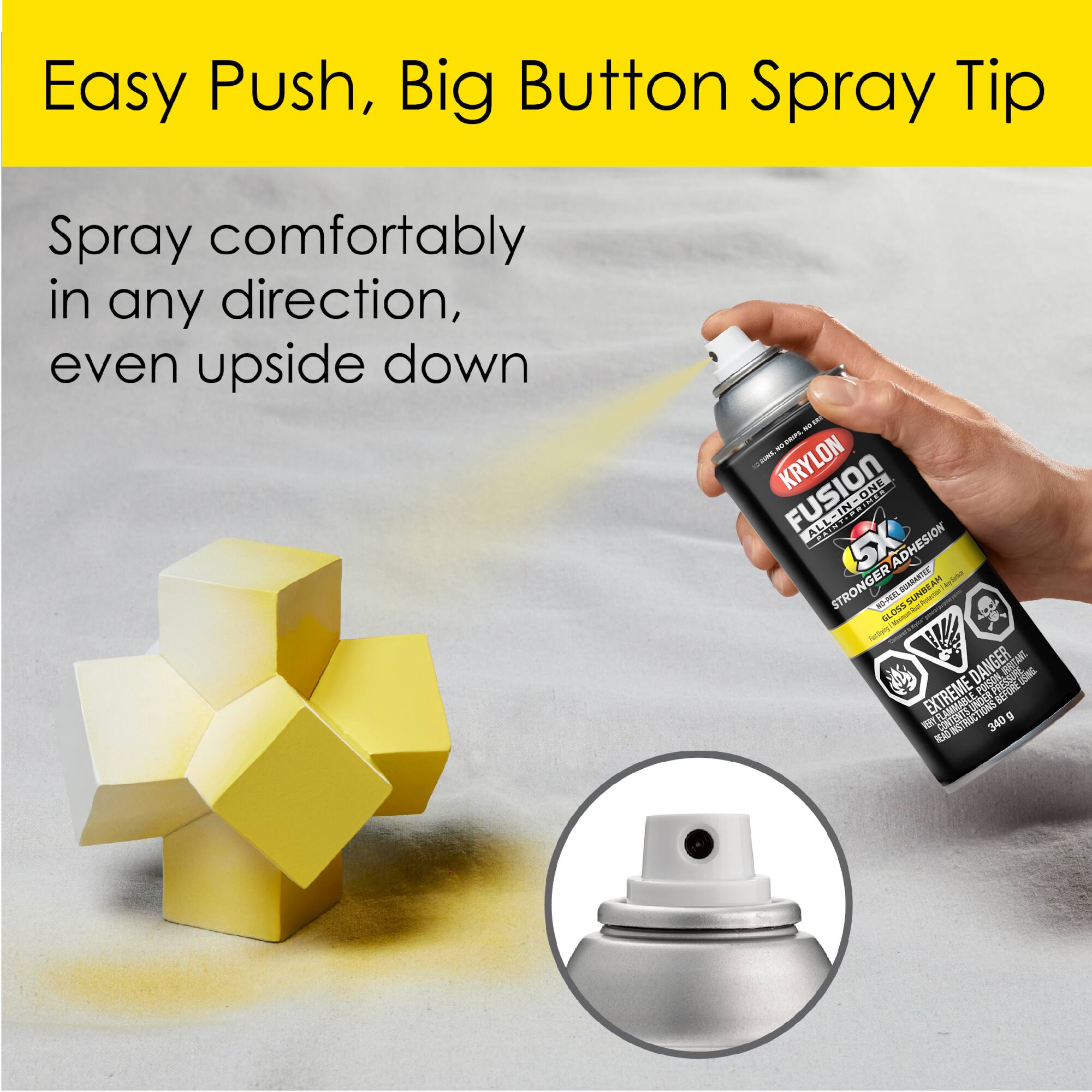 Krylon&#xAE; Fusion All-in-One&#x2122; Gloss Paint &#x26; Primer