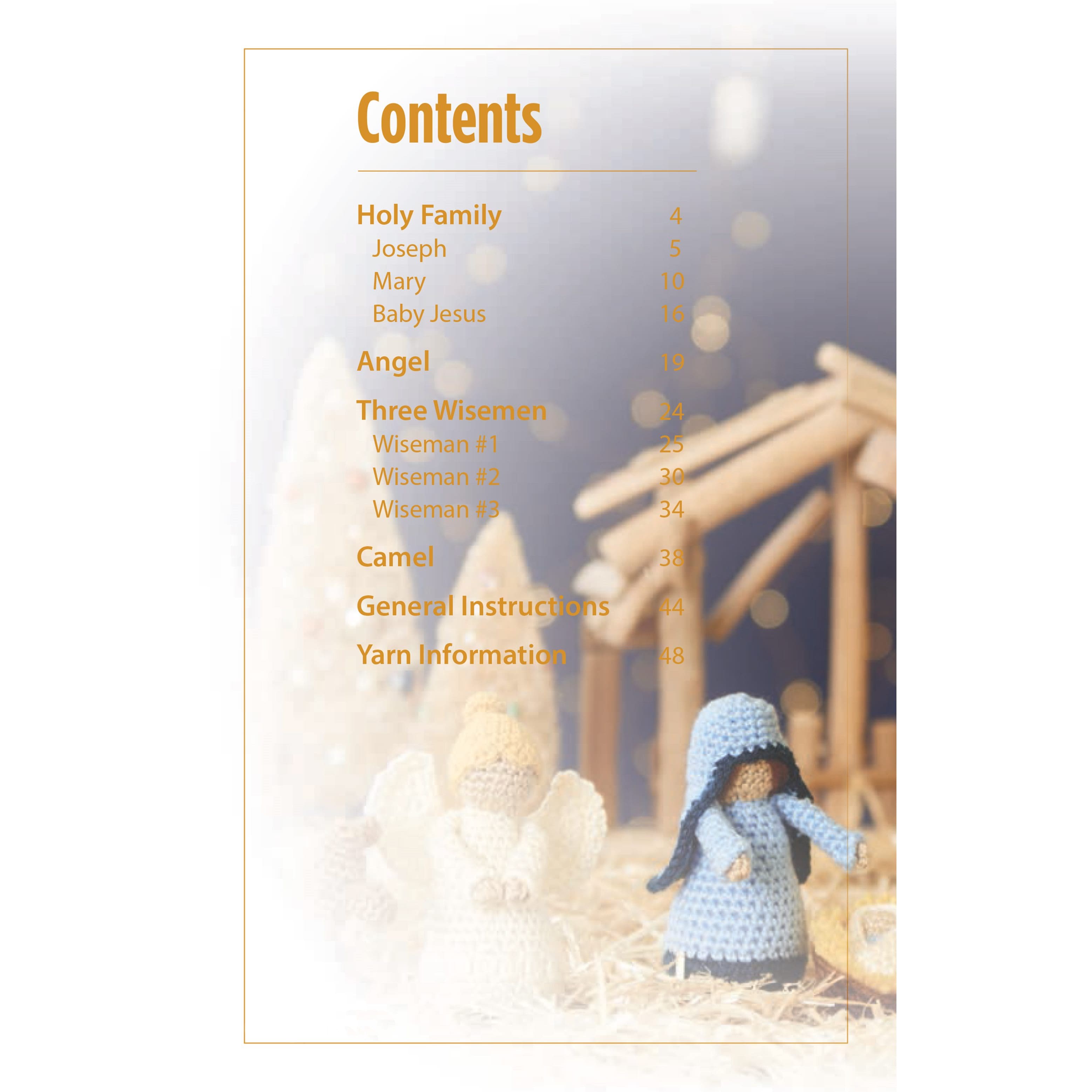 Leisure Arts&#xAE; Crochet Nativity Book
