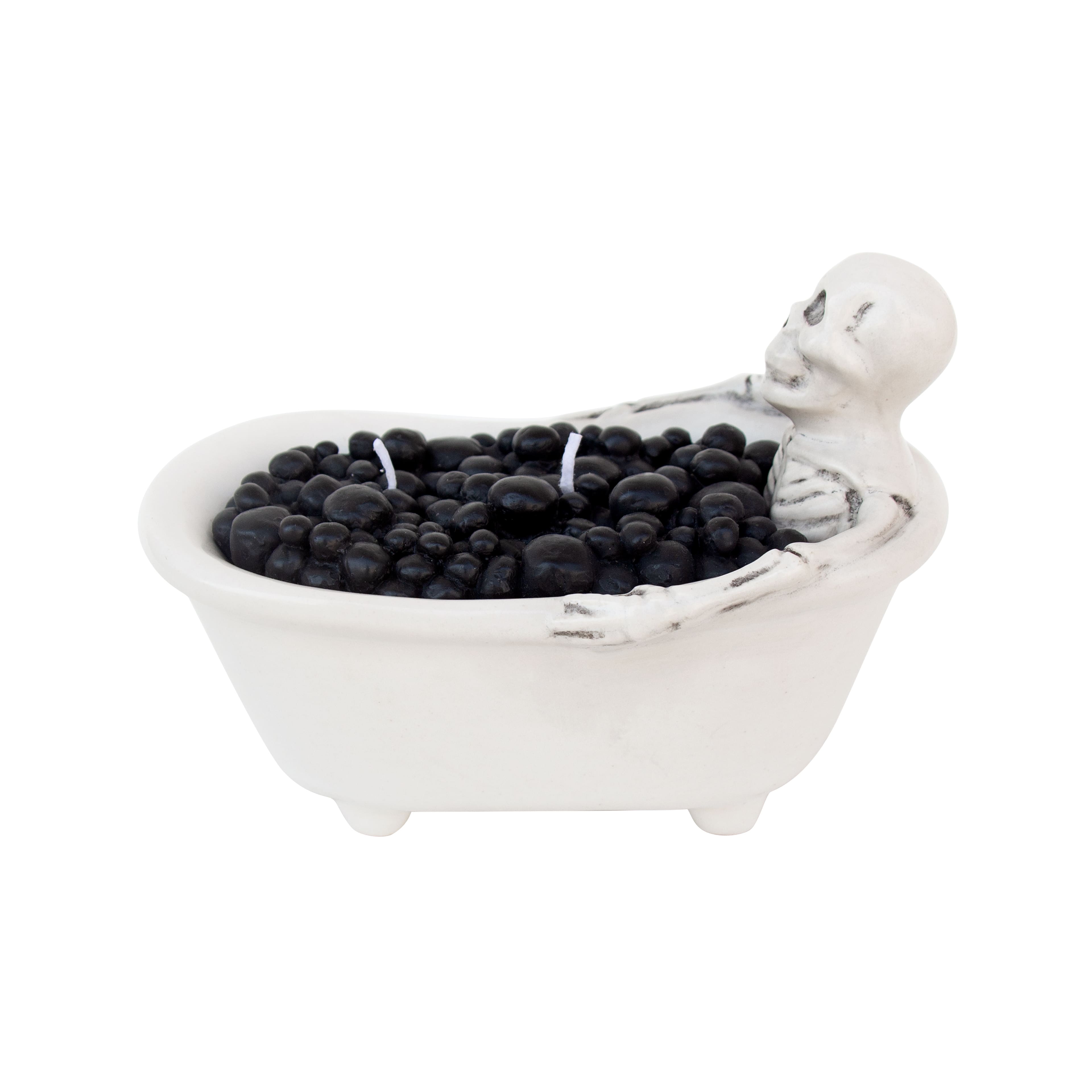 6&#x22; Skeleton &#x26; Filled Bath Unscented Candle by Ashland&#xAE;