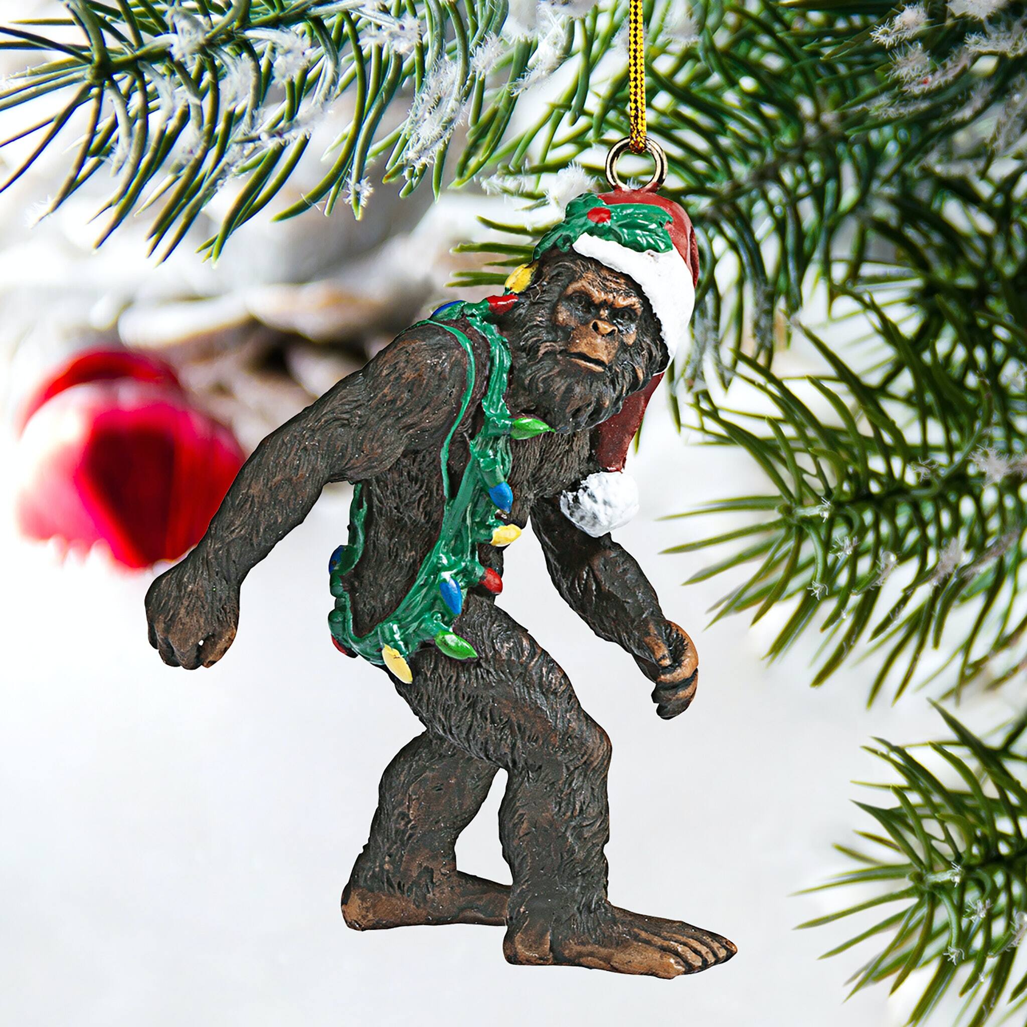 Design Toscano Bigfoot the Yeti Ornament