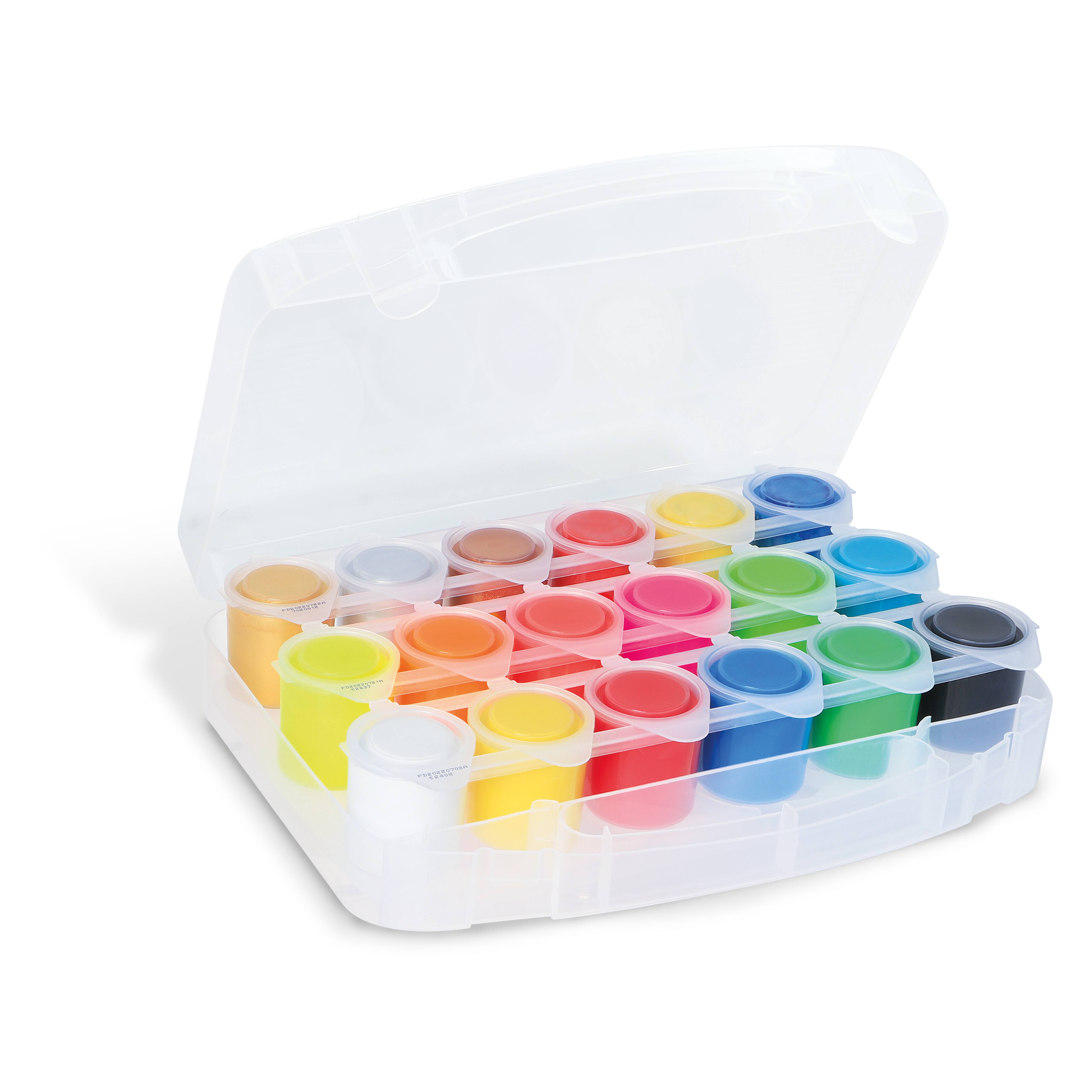 PRiMO 18 Color Premium Tempera Paint Pot Carry Set