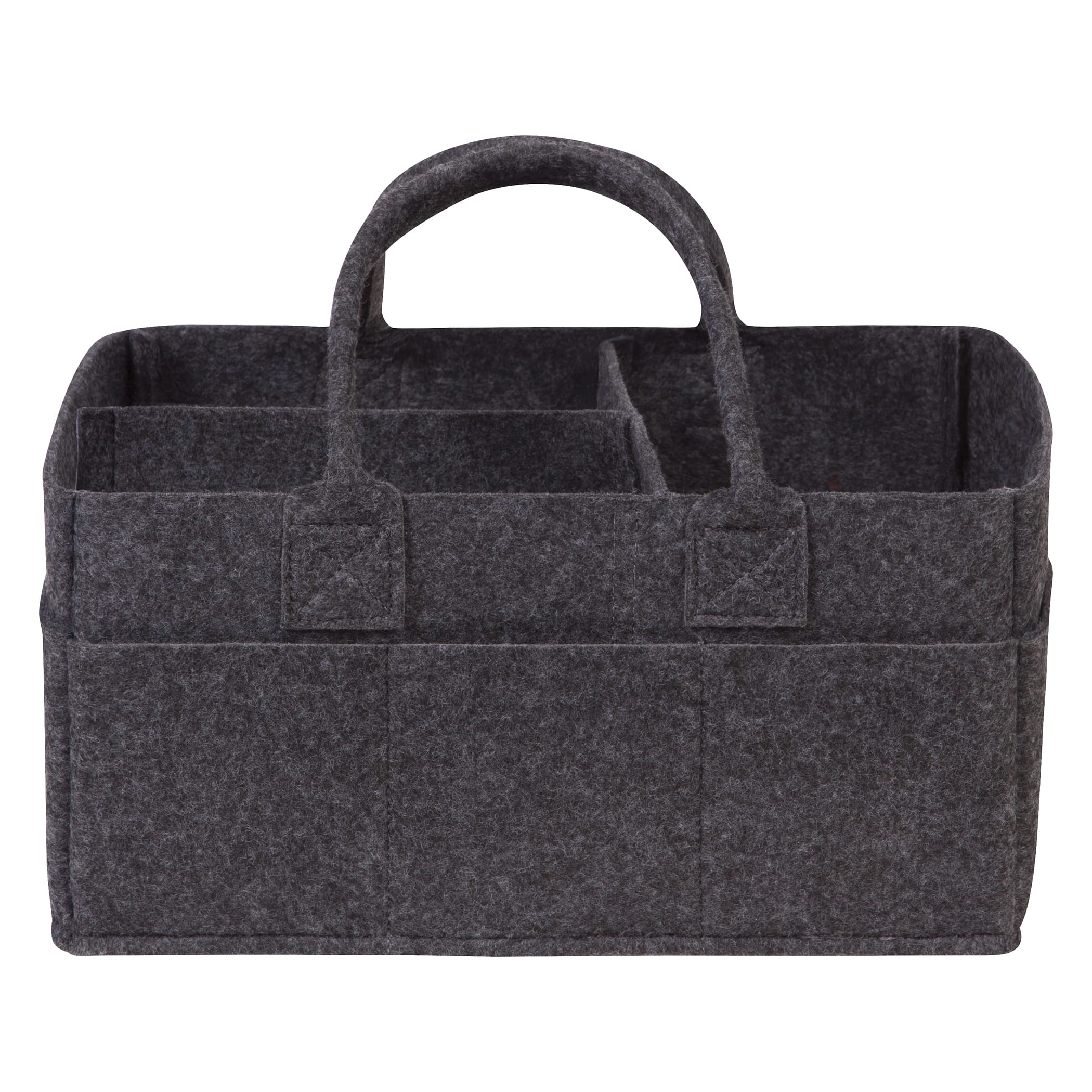 Sammy &#x26; Lou&#xAE; Charcoal Gray Felt Storage Caddy