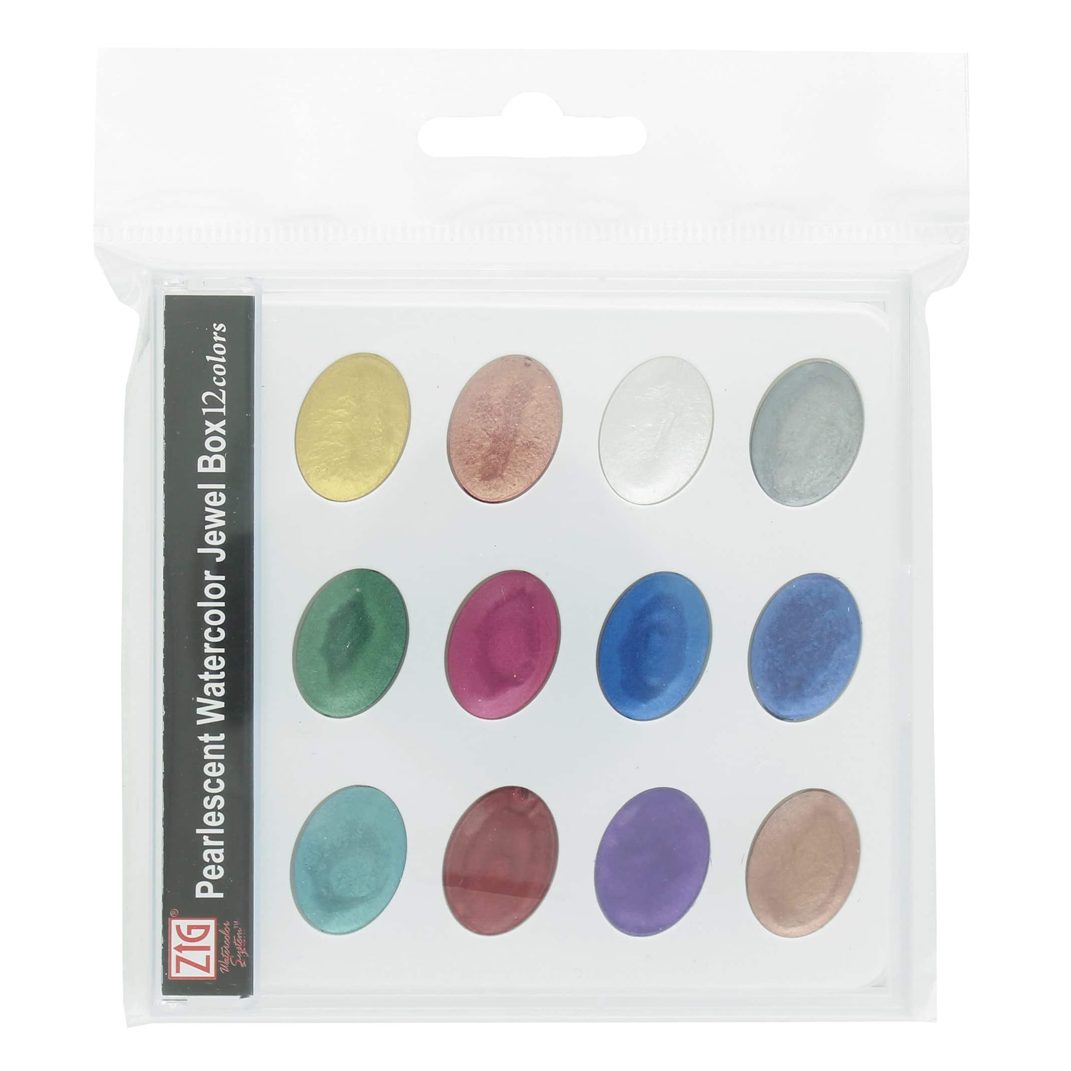 Pearlescent and Metallic Paint Kit - 12 Colors