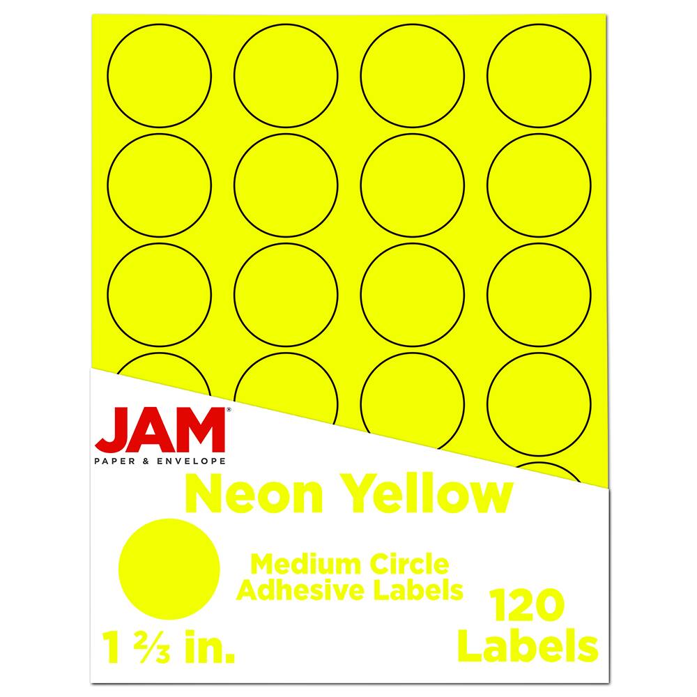 JAM Paper Circle Label Stickers